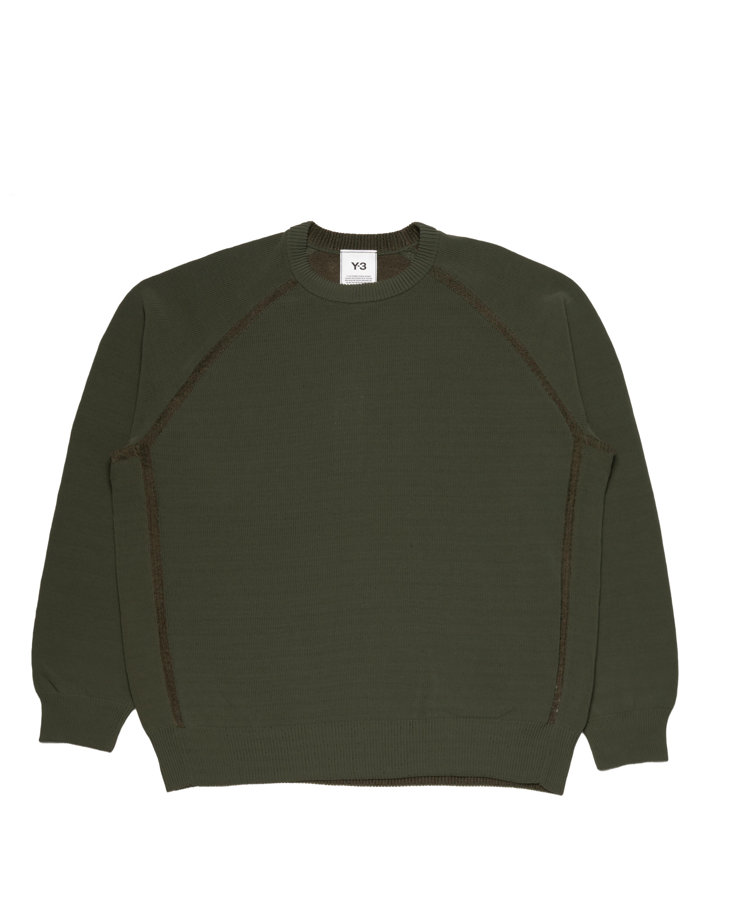 adidas Originals Y-3 CLASSIC KNIT CREW SWEATSHIRT