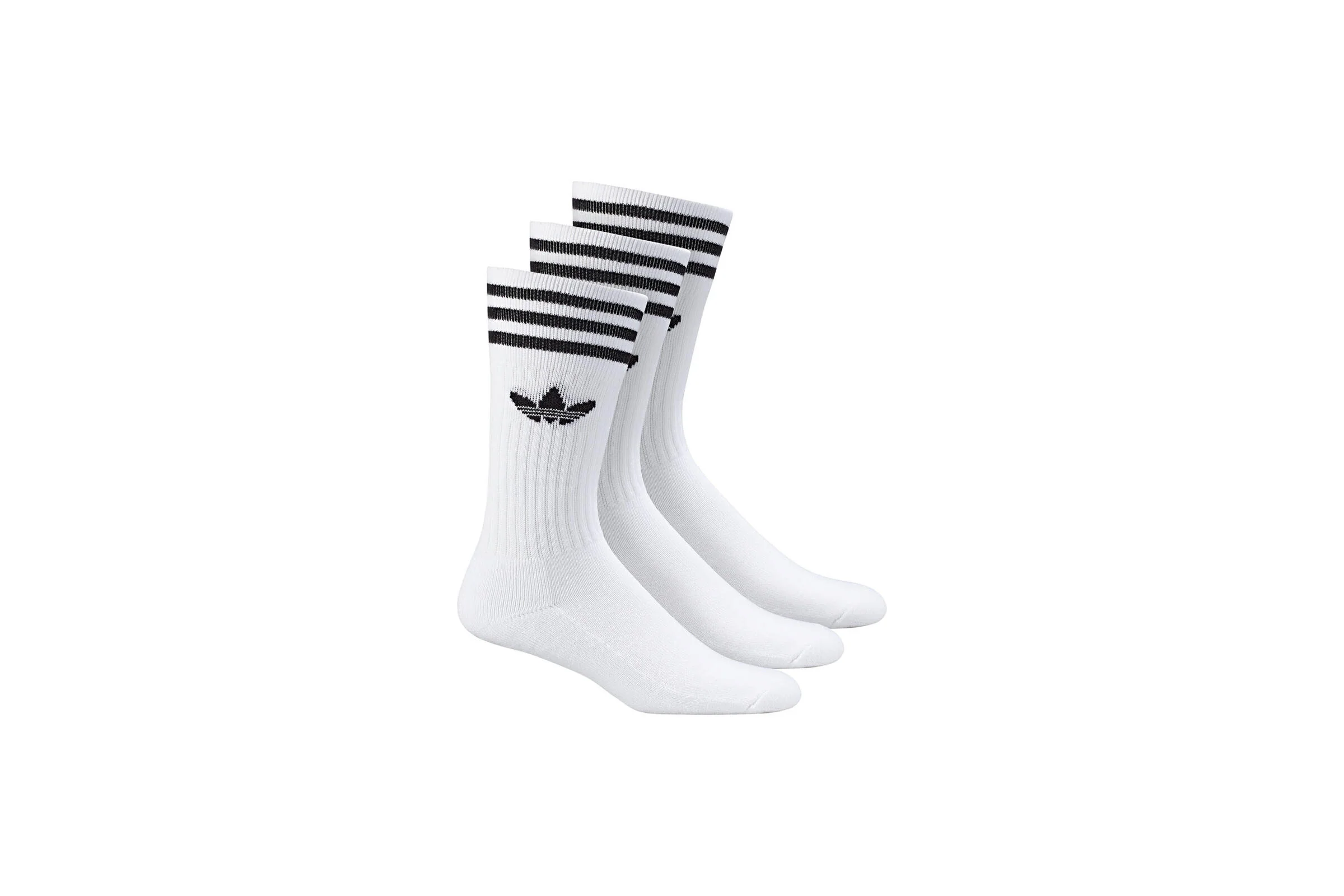 adidas Originals SOLID CREW SOCK "WHITE"