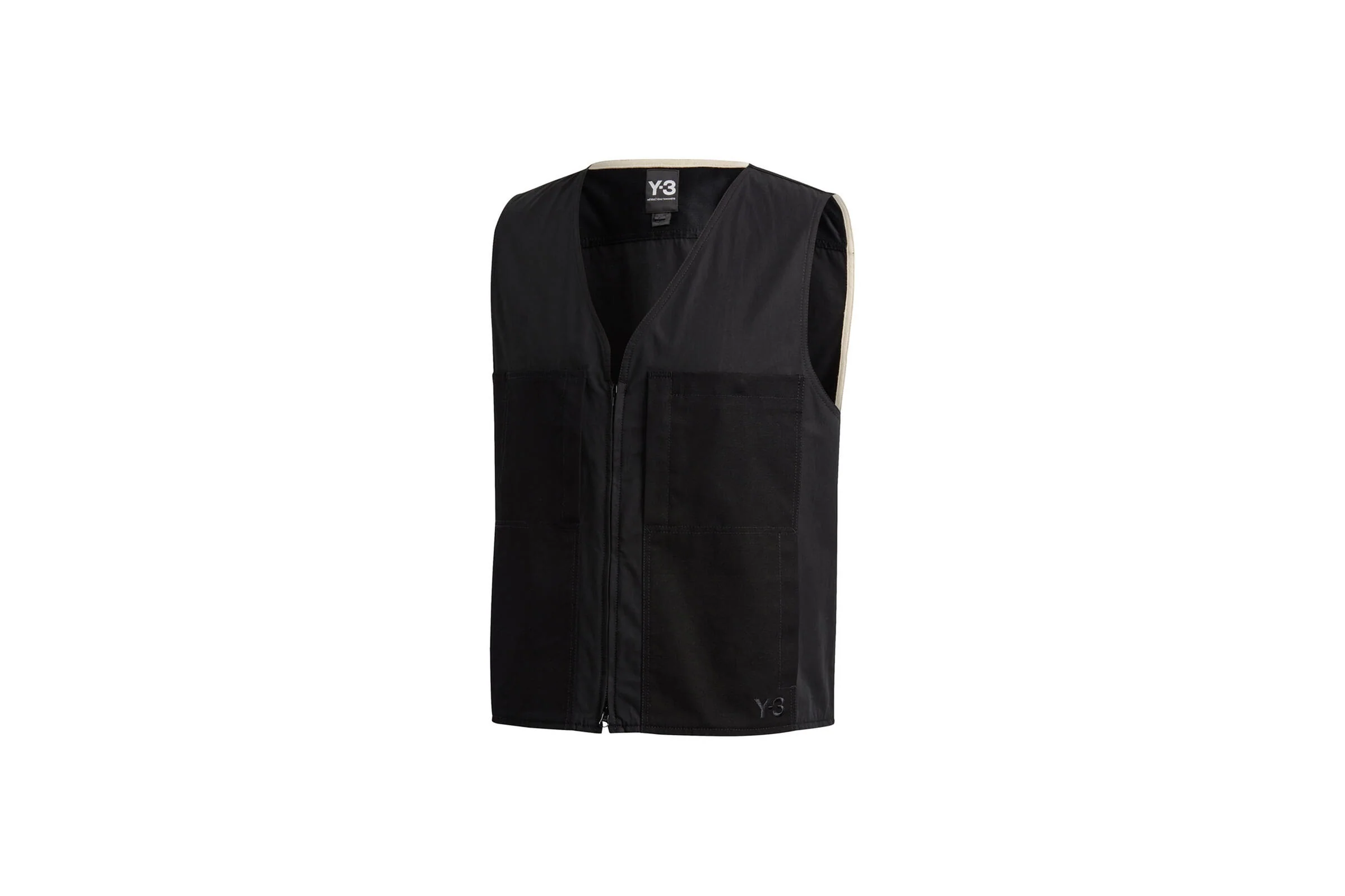 adidas Originals Y-3 HEAVY POPLIN WORKWEAR VEST "BLACK"