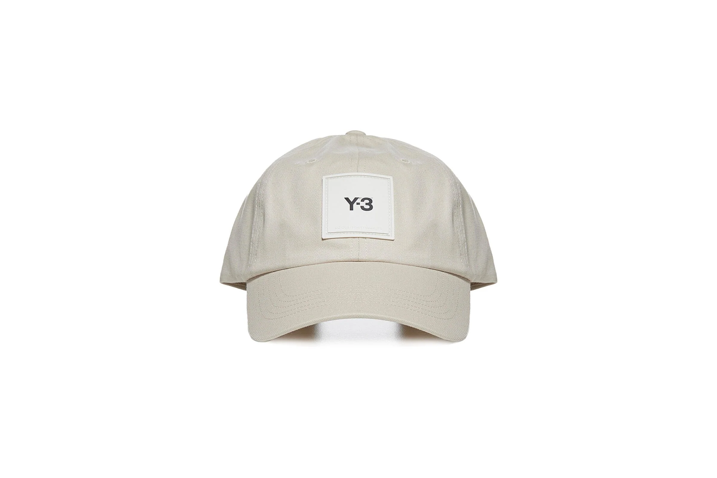 adidas Originals Y-3 SQUARE LABEL CAP "CREAM"