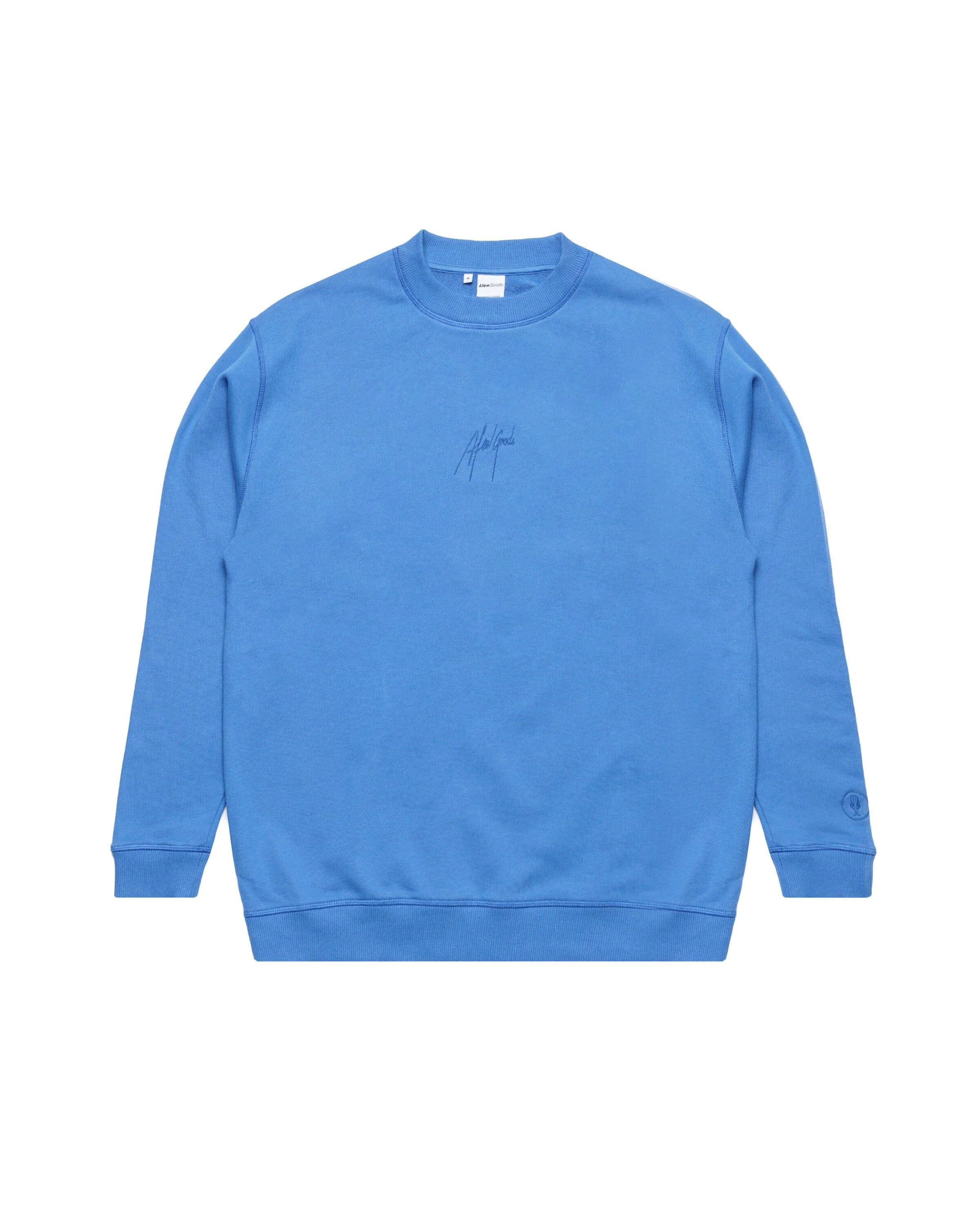 Afew Goods Made by Culture Sweater "Bright Cobalt"