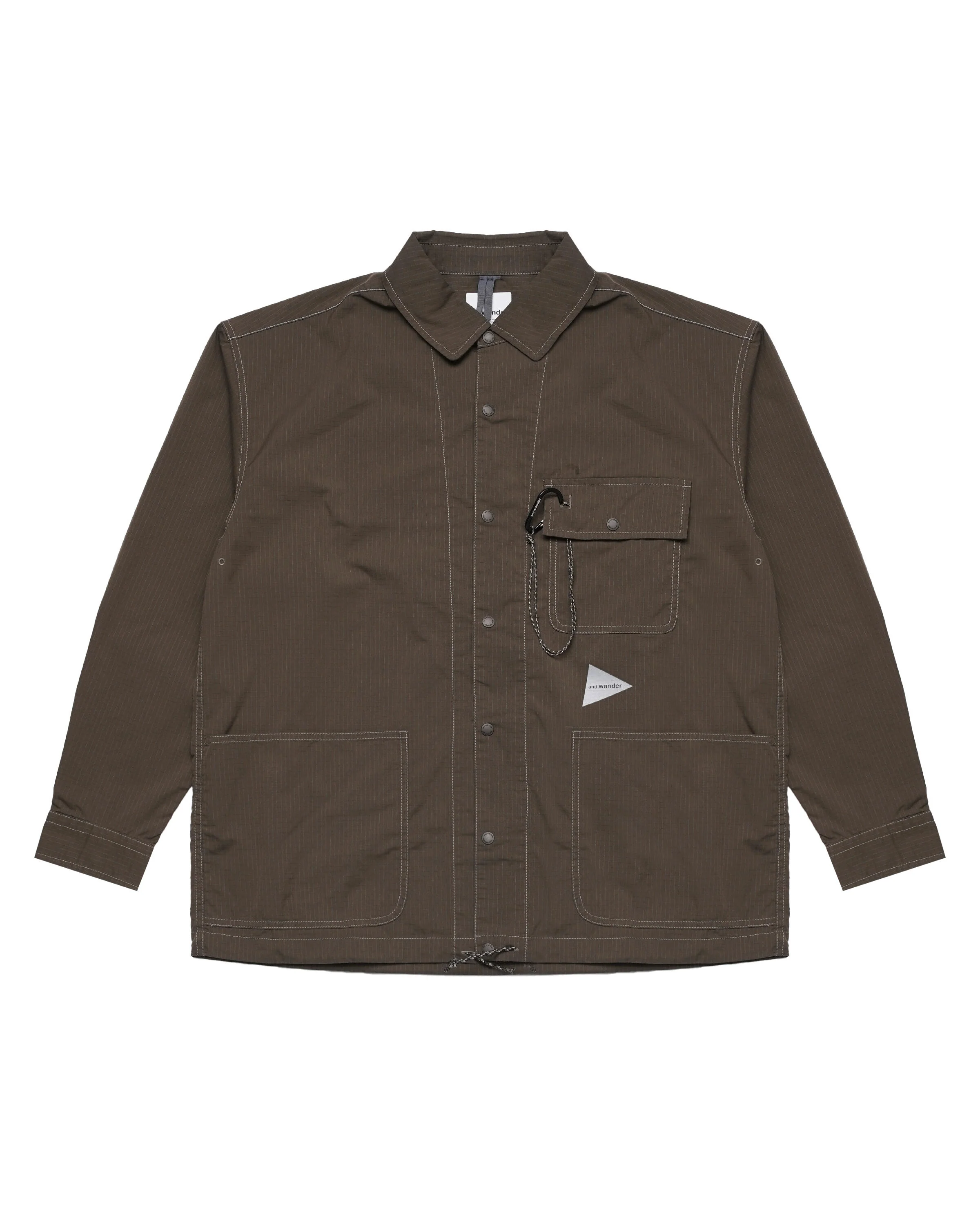 and wander dry rip shirt jacket