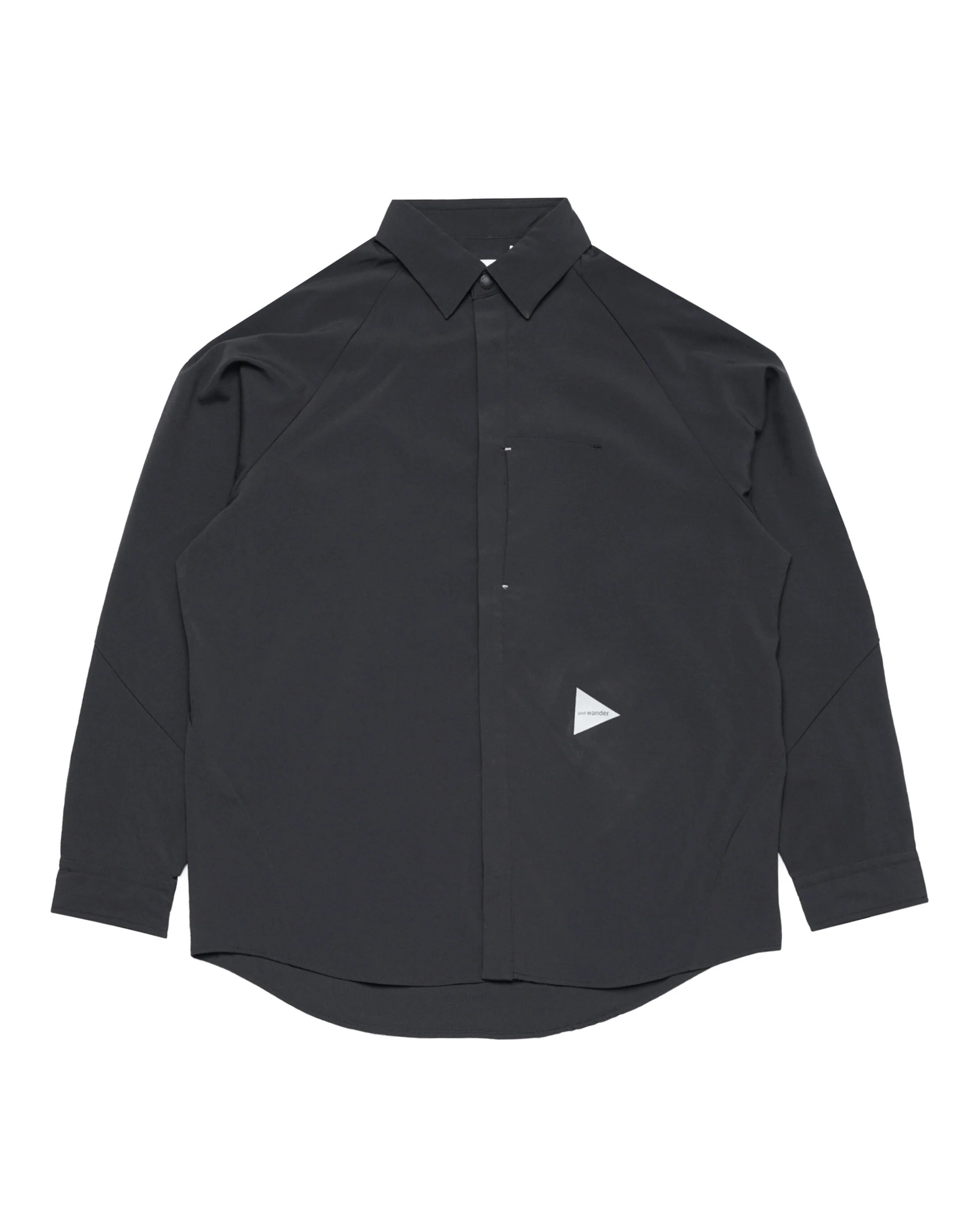 And Wander Fly Front Shirt