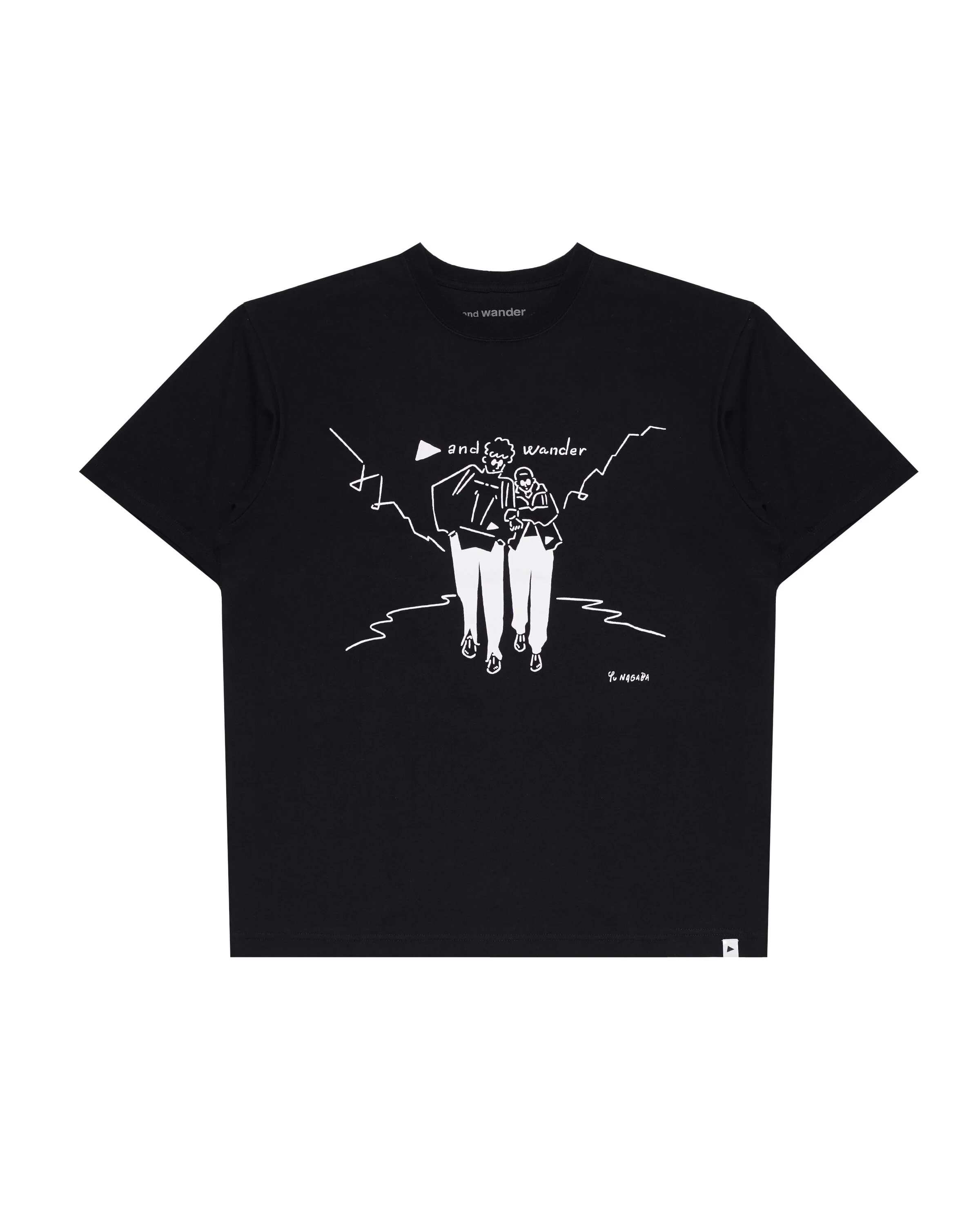 and wander Yu Nagaba printed TEE