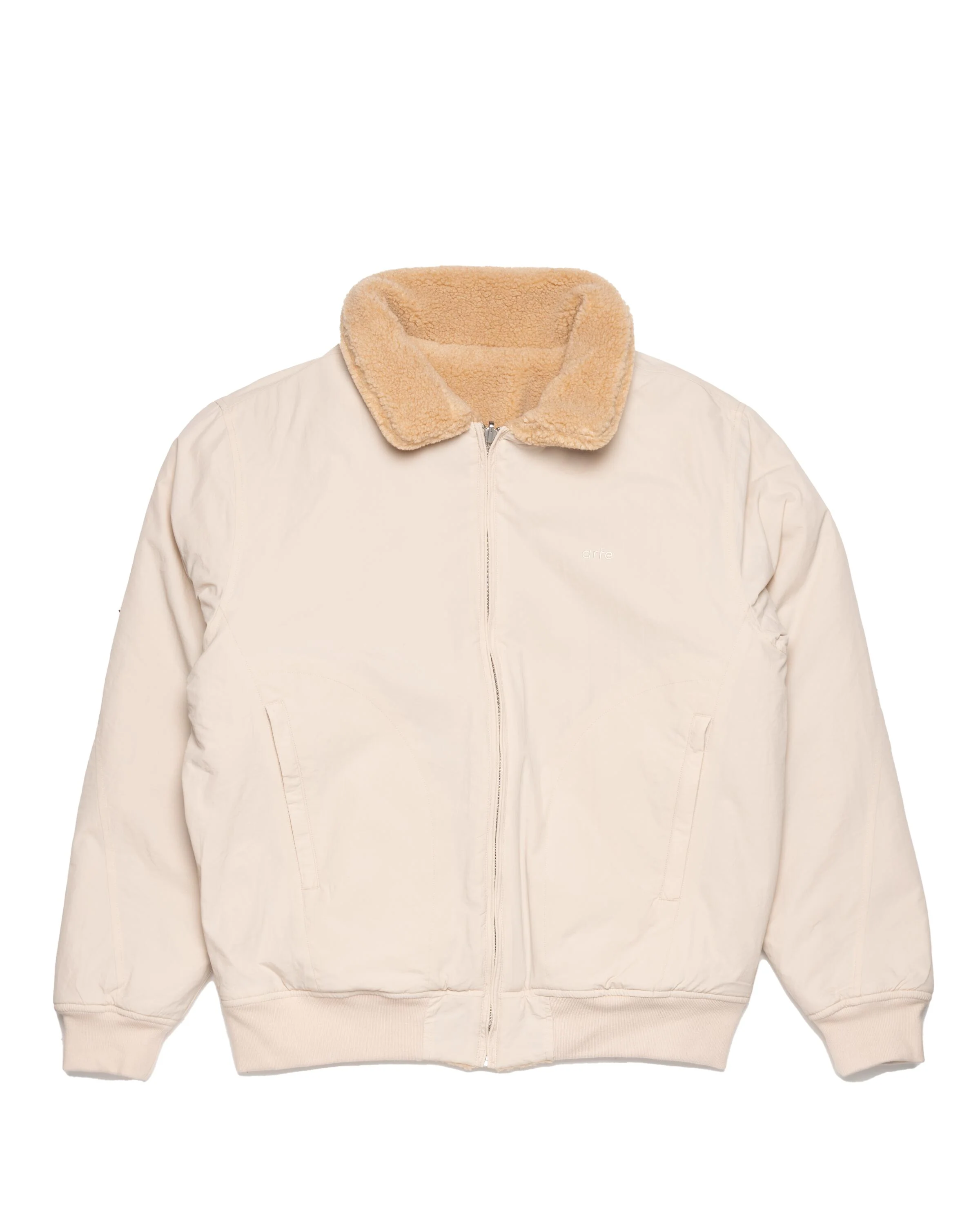 Arte Antwerp Nylon / Sherpa Jacket Reversible