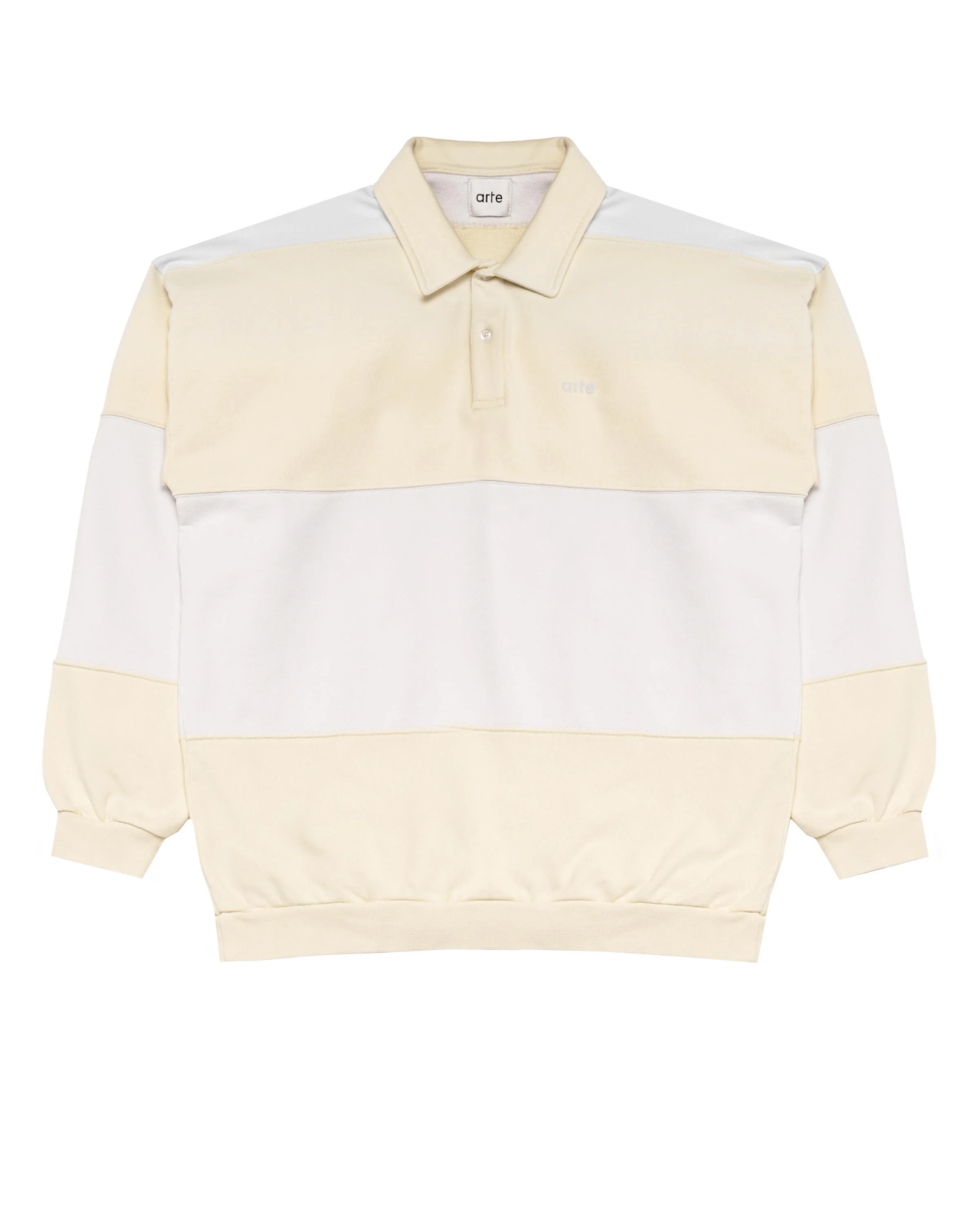 Arte Antwerp Striped Polo Fleece
