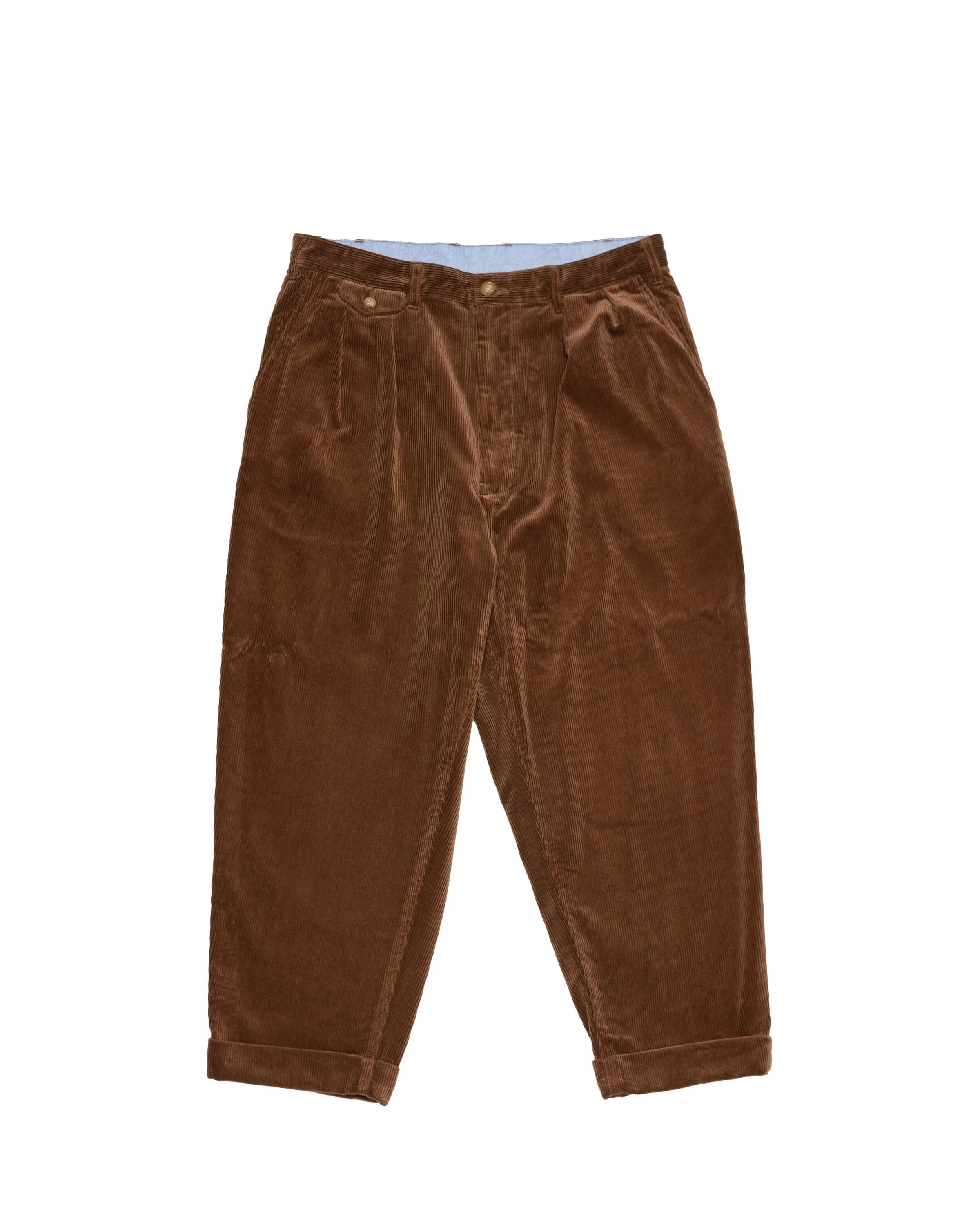 Beams+ 2Pleats Corduroy