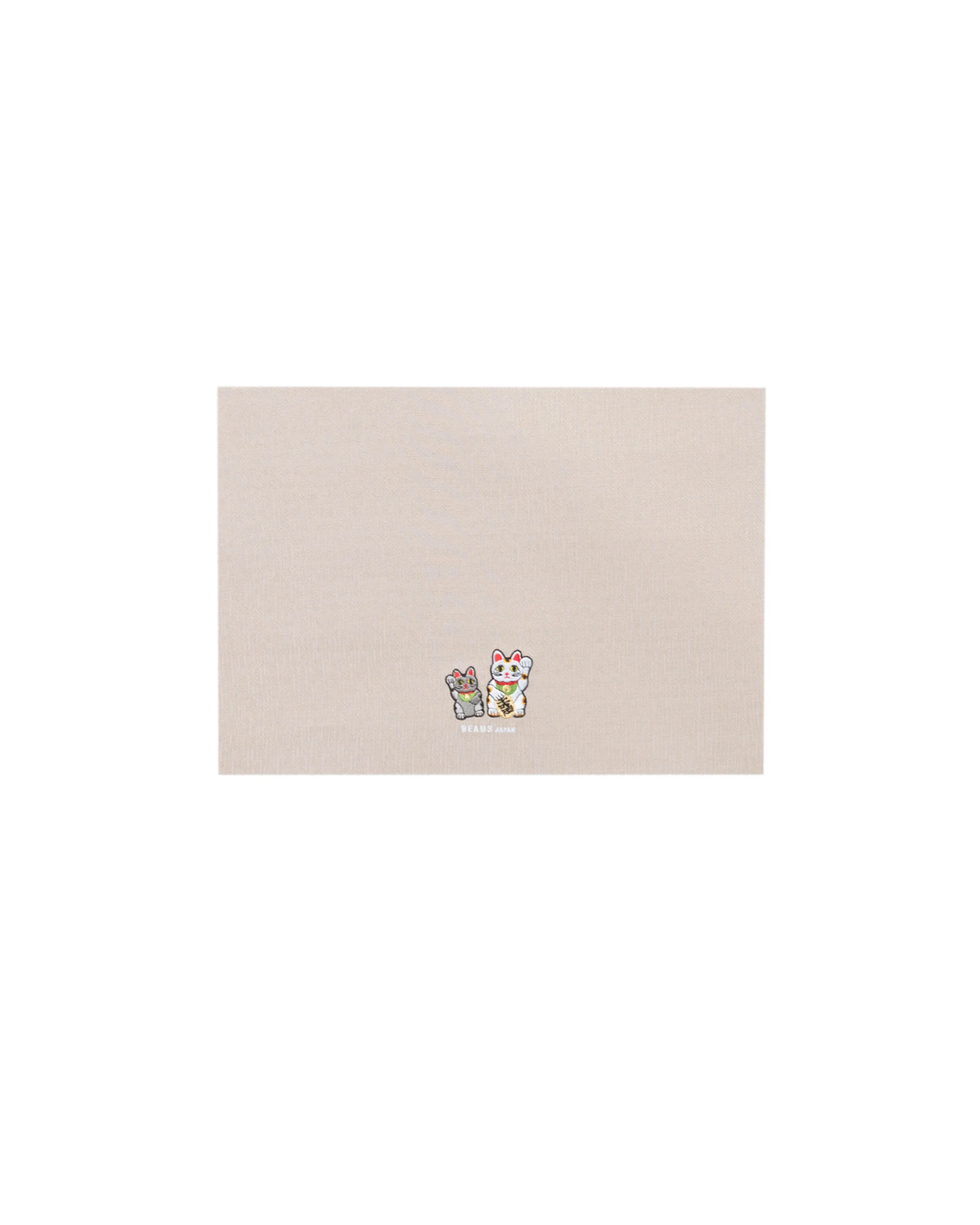 BEAMS Japan EMBROIDERY TEA MAT