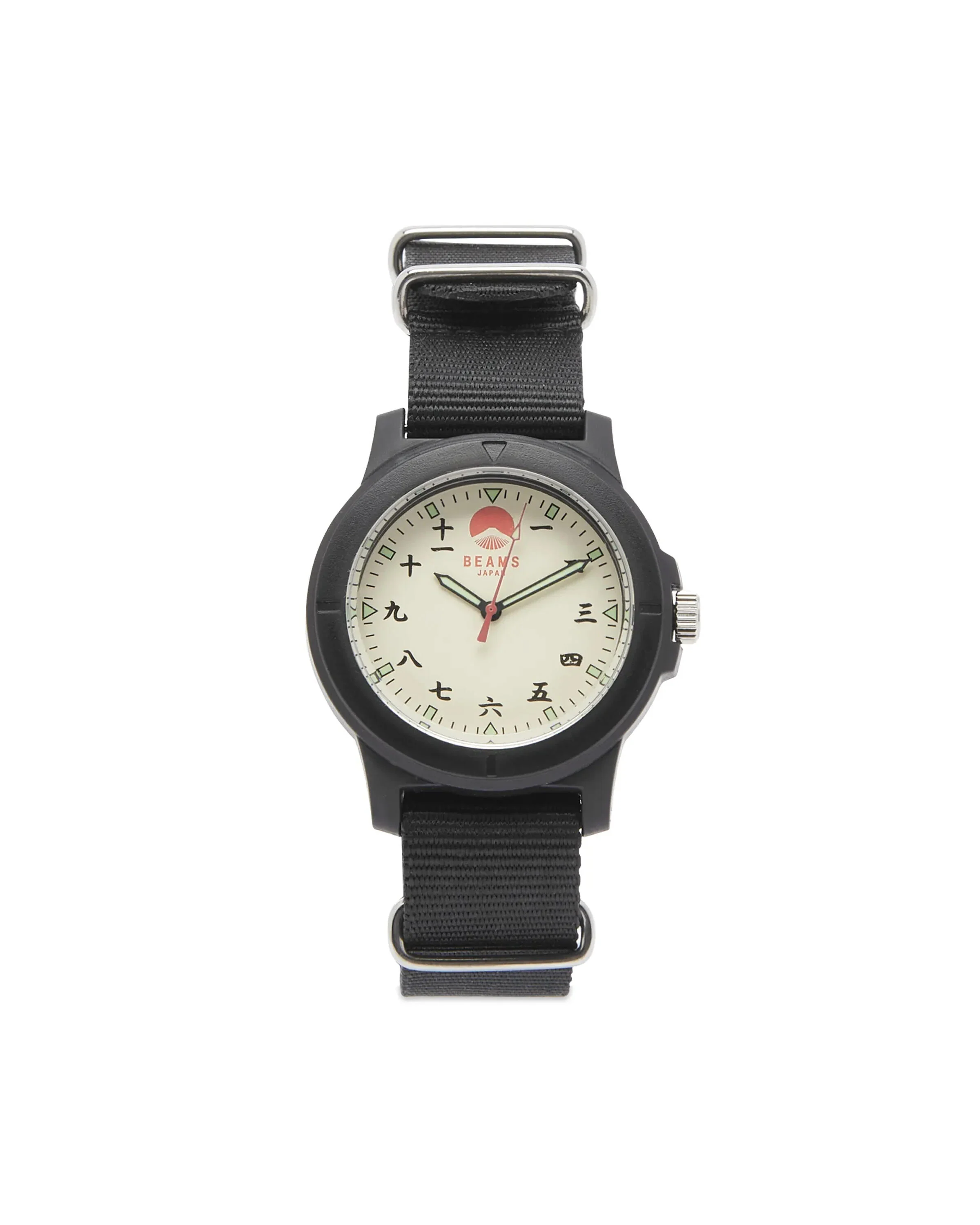 Beams Japan KANJI NUMBER WRIST WATCH