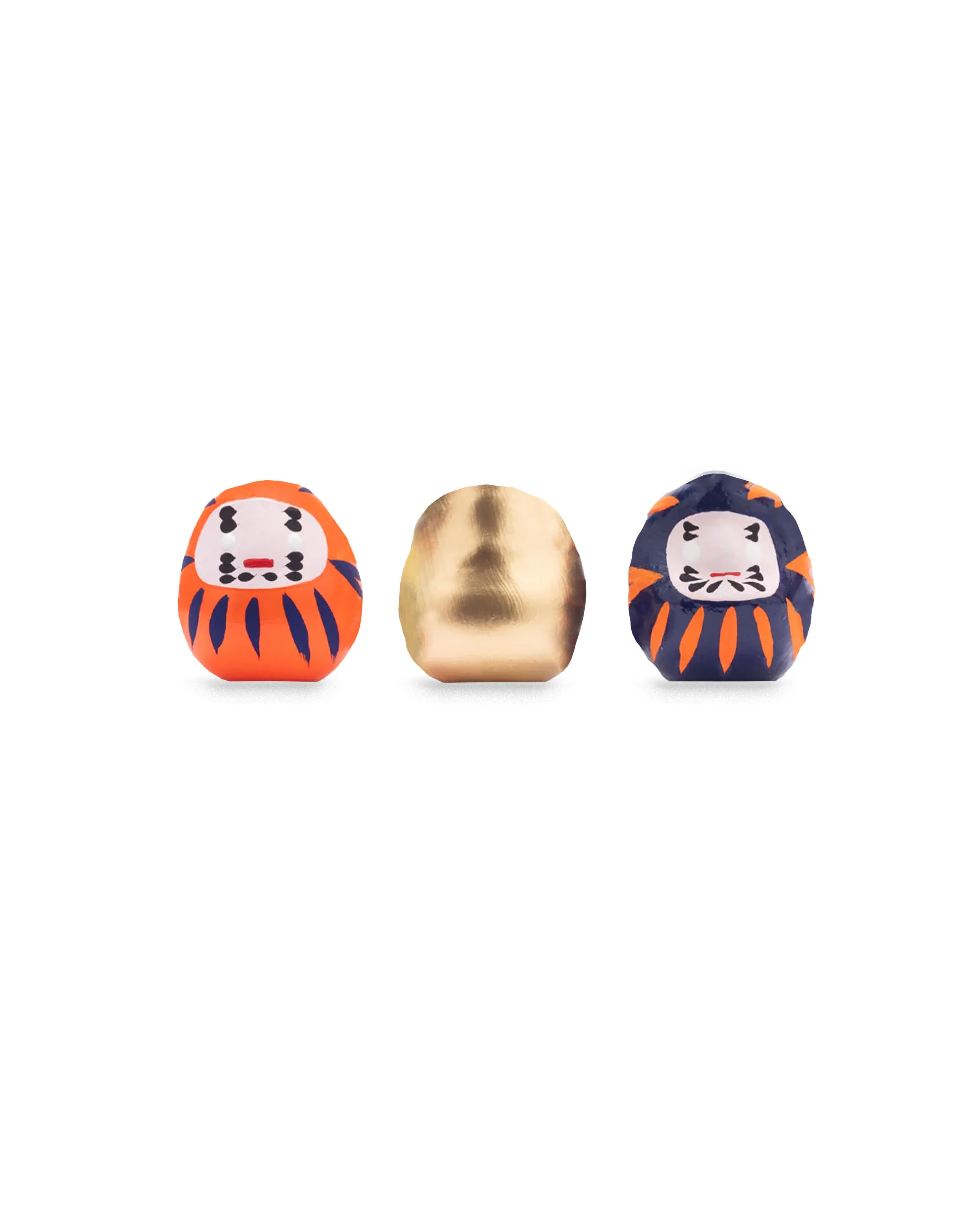 BEAMS Japan x SHIRAKAWA DARUMA LUCKY CHARM DOLL PETIT SET