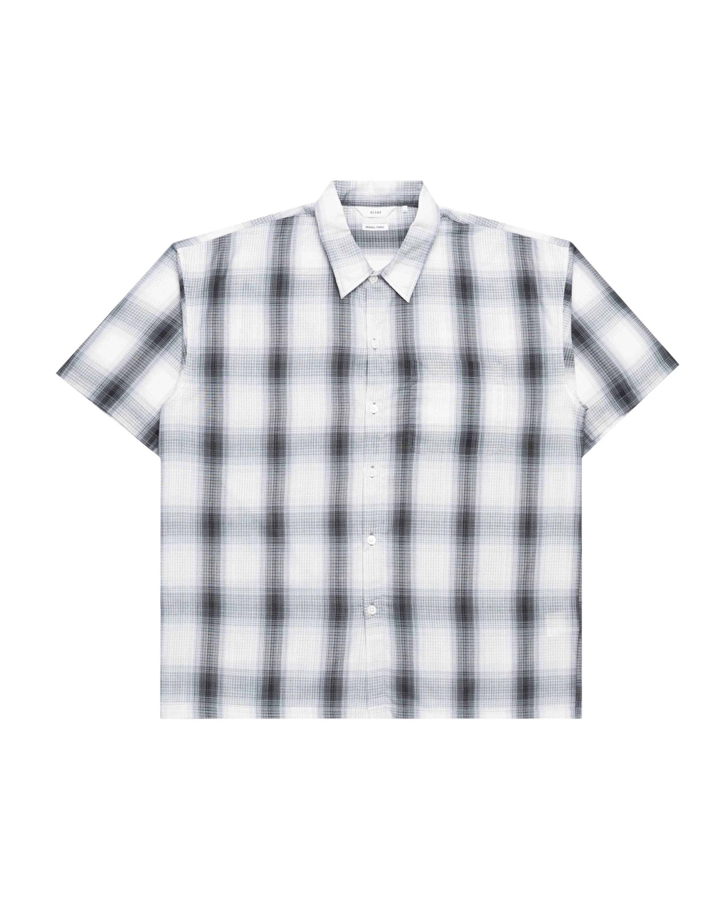 Beams Ombre Check Shirt