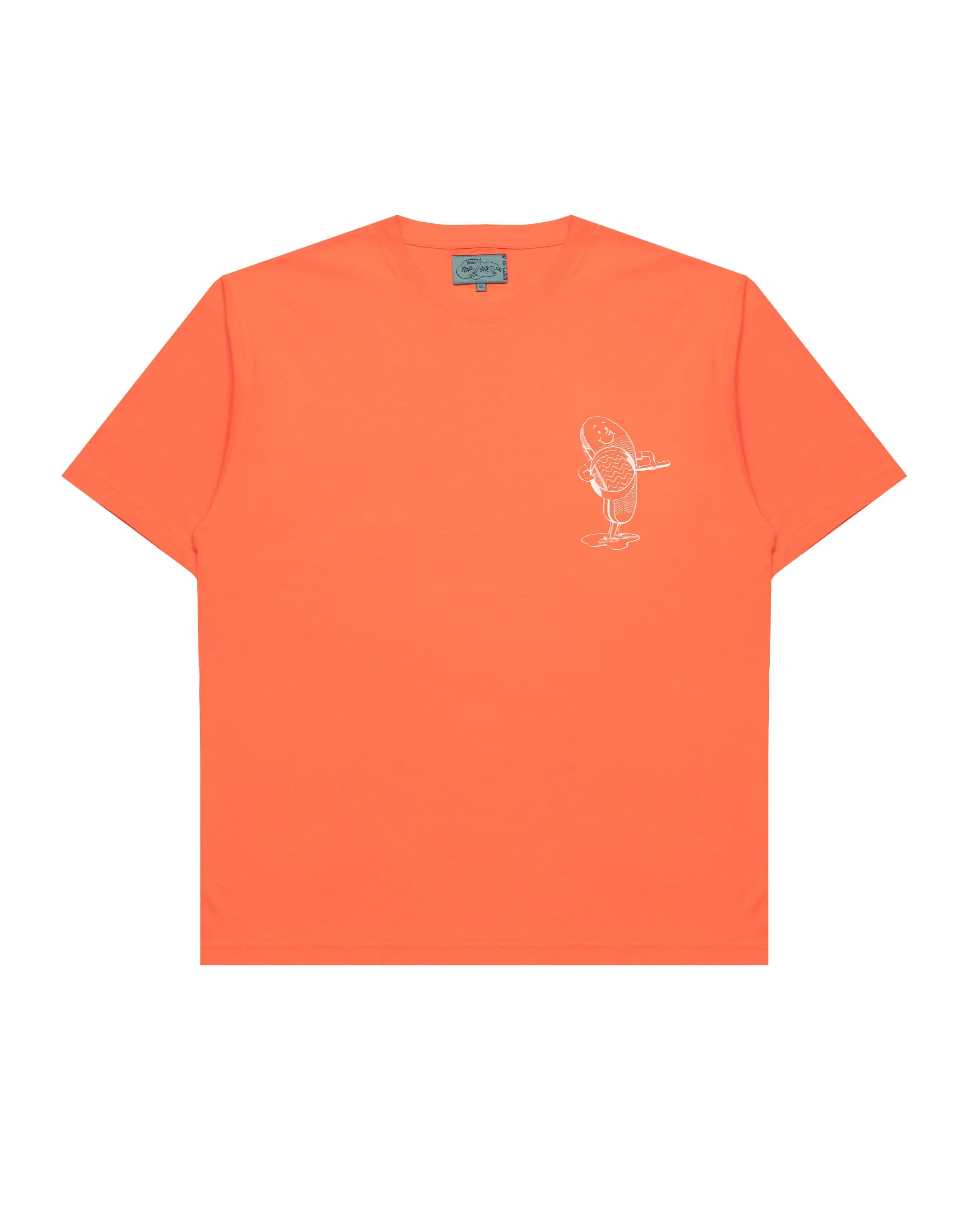 Beams+ Print Tee ANTI-SLIP