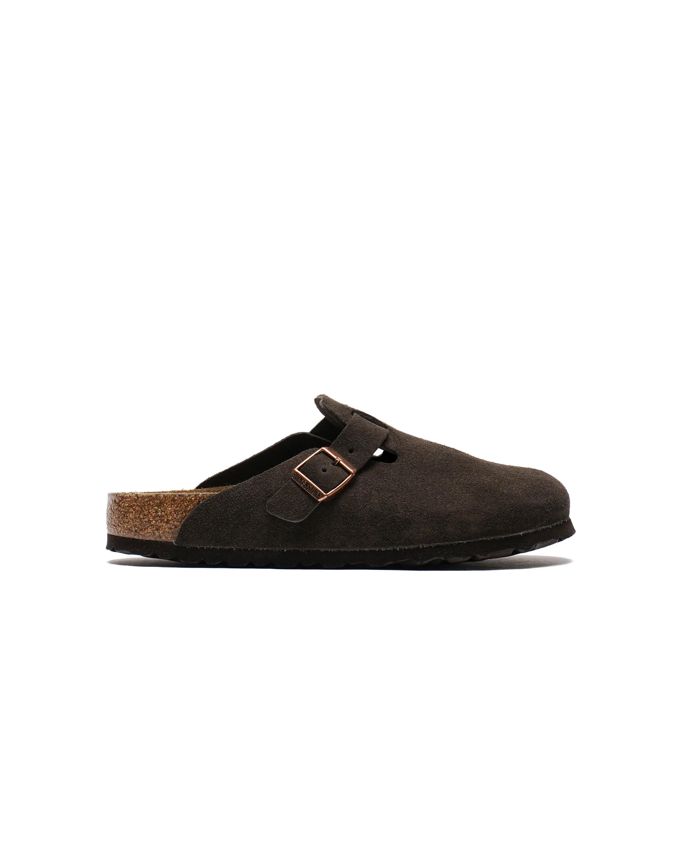 Birkenstock Boston Soft Footbed Suede Leather (Regular Fit)