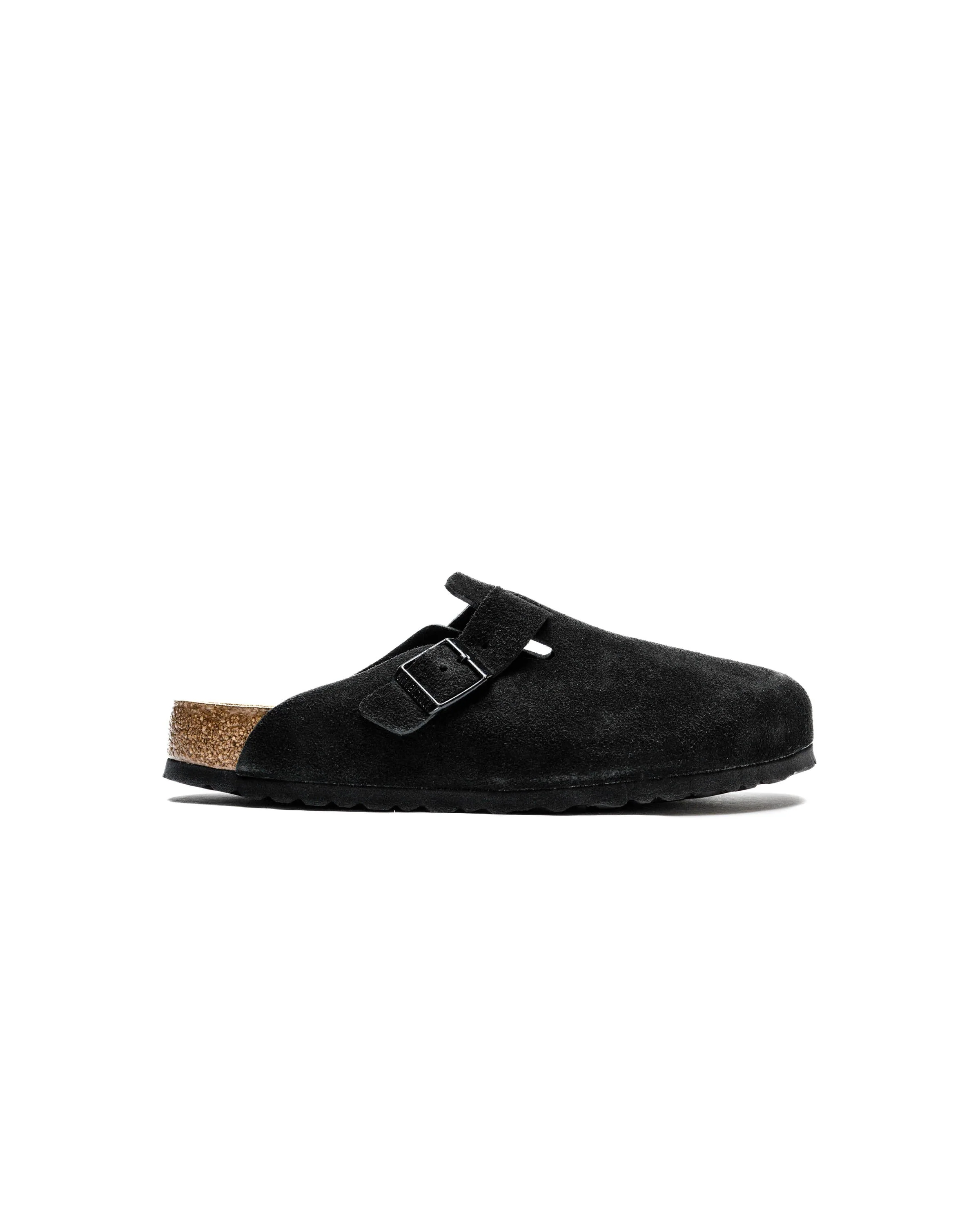 Birkenstock Boston Soft Footbed Suede Leather (Regular Fit)
