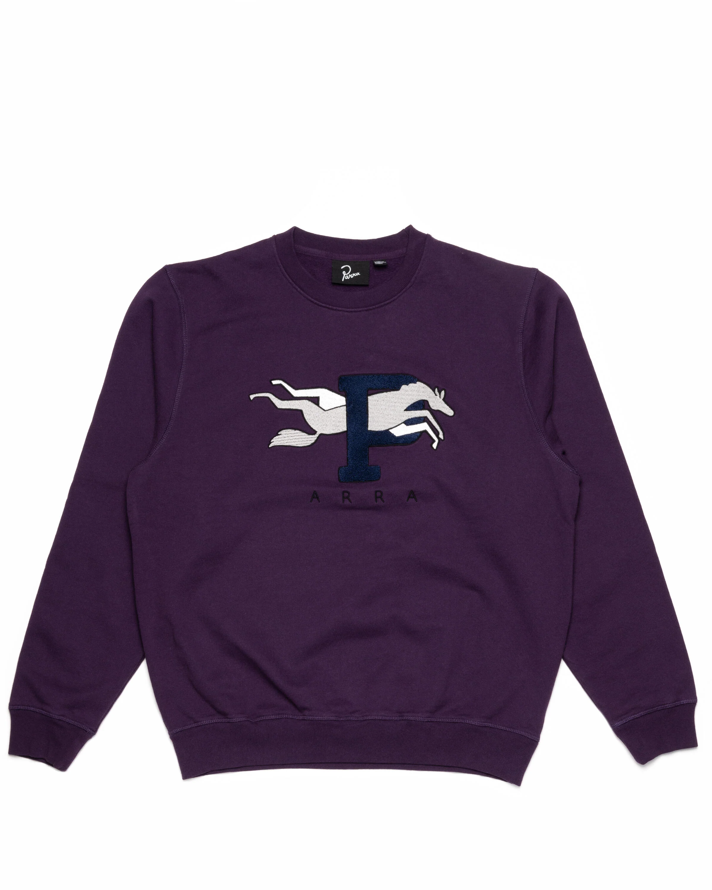 by Parra horse P crew neck sweatshirt