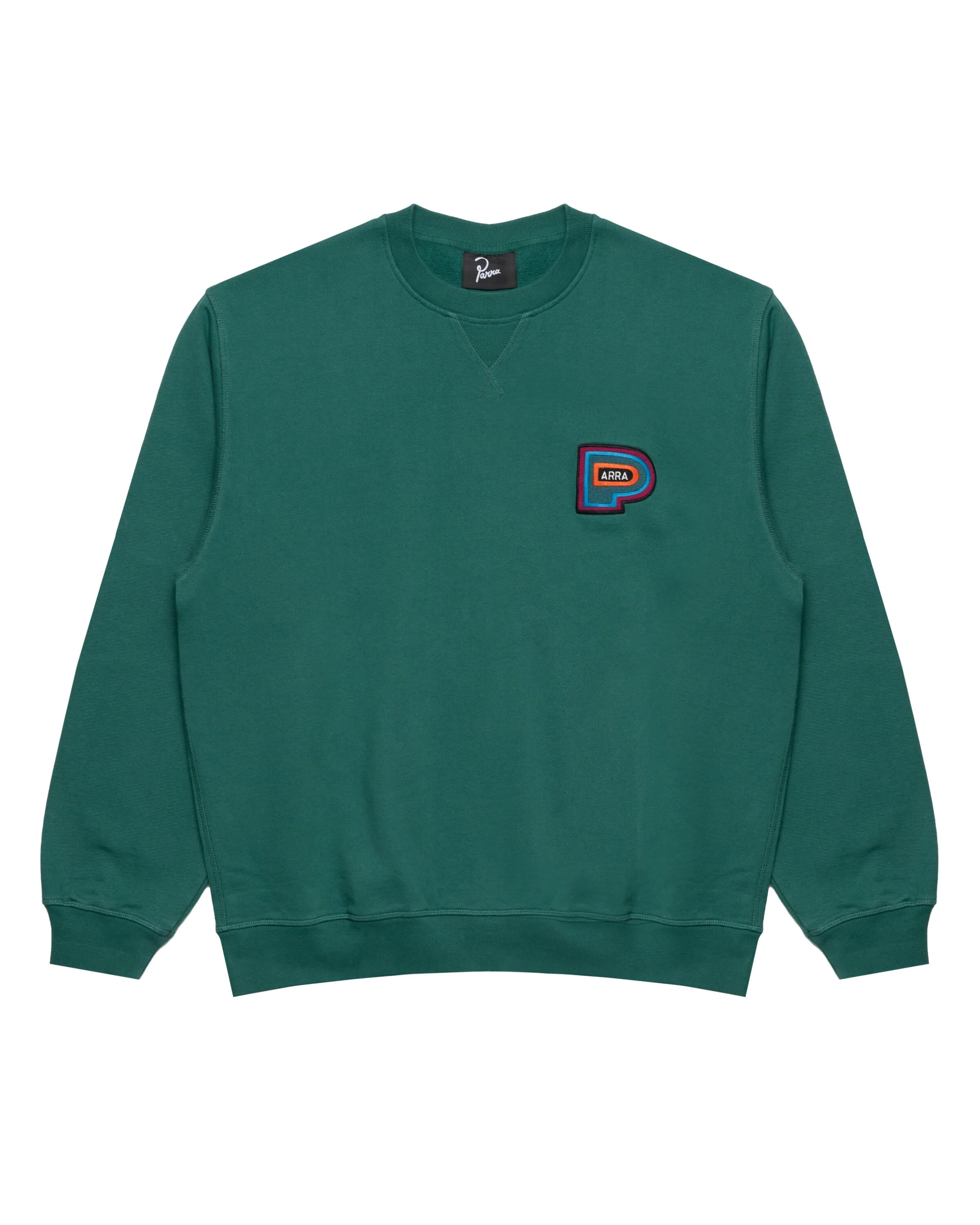 by Parra Repeat pea crew neck sweatshirt