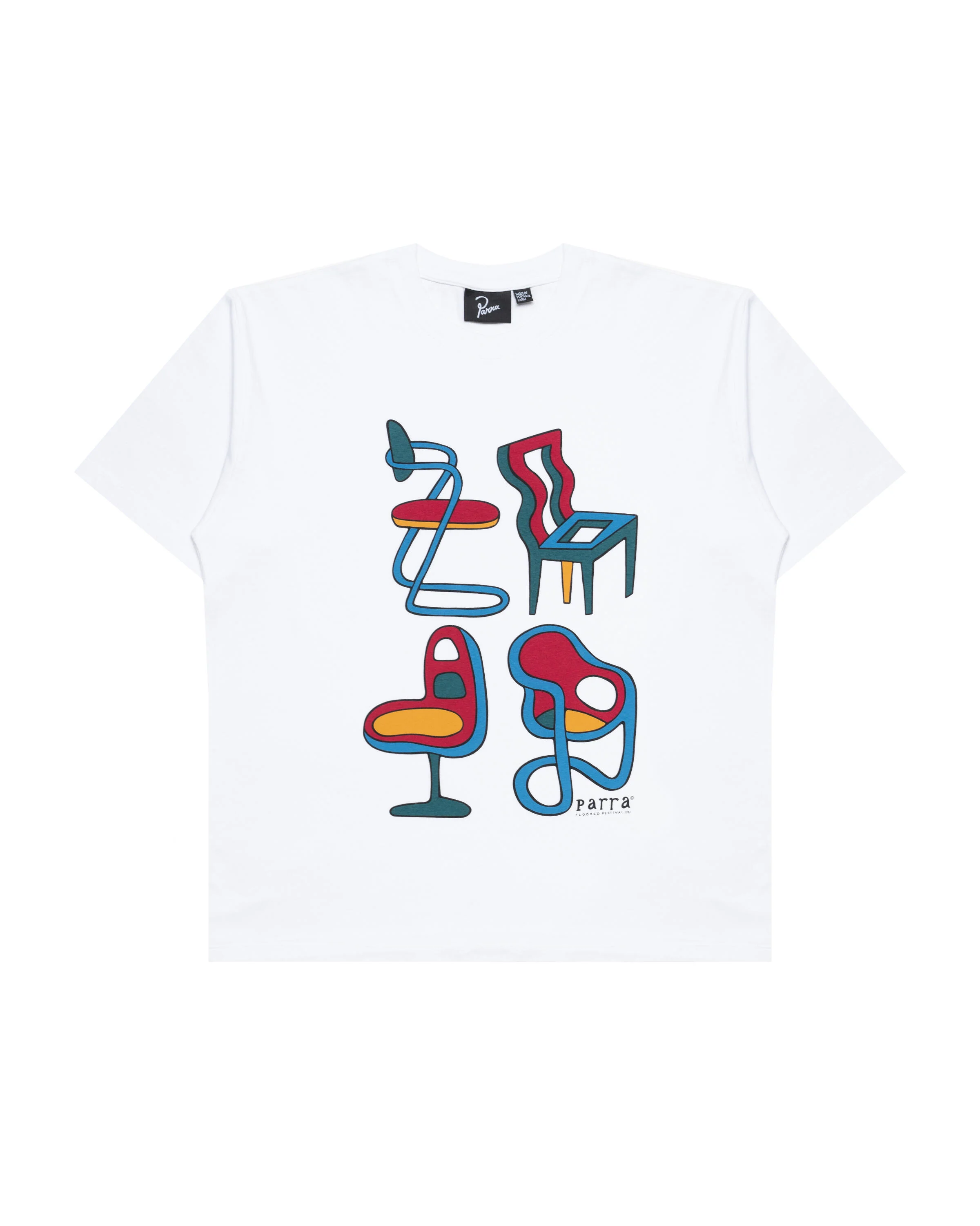 by Parra Unreasonable chairs t-shirt
