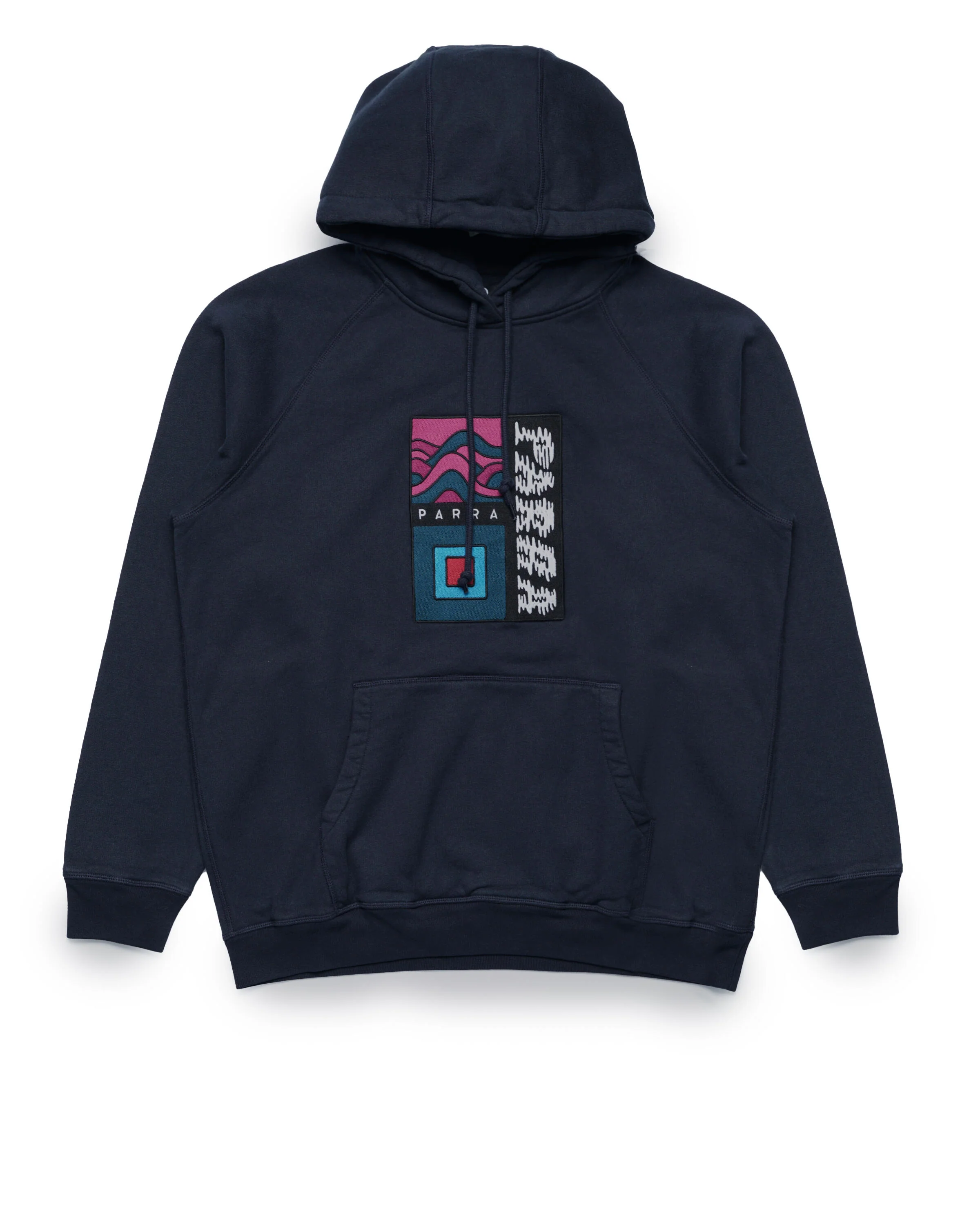 by Parra wave block tremors hooded sweatshirt
