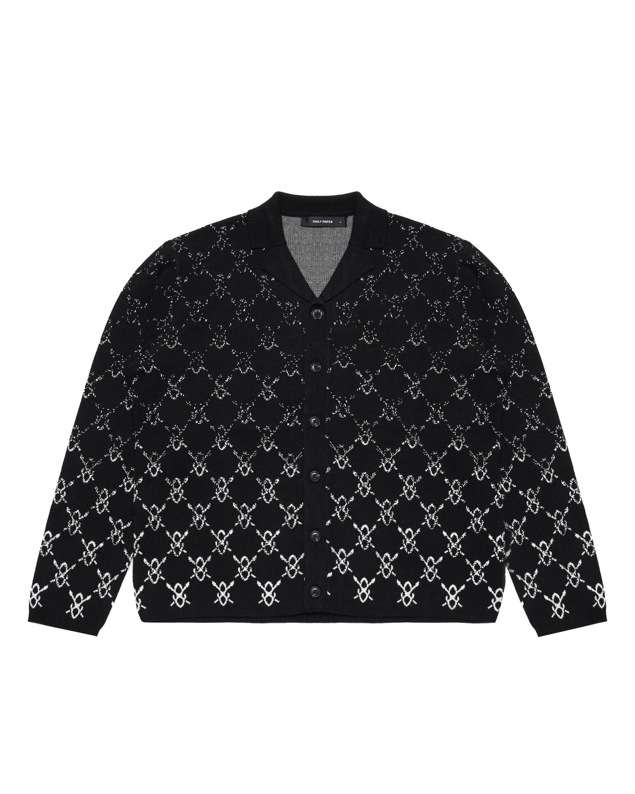 Daily Paper kirabo gradient knit shirt