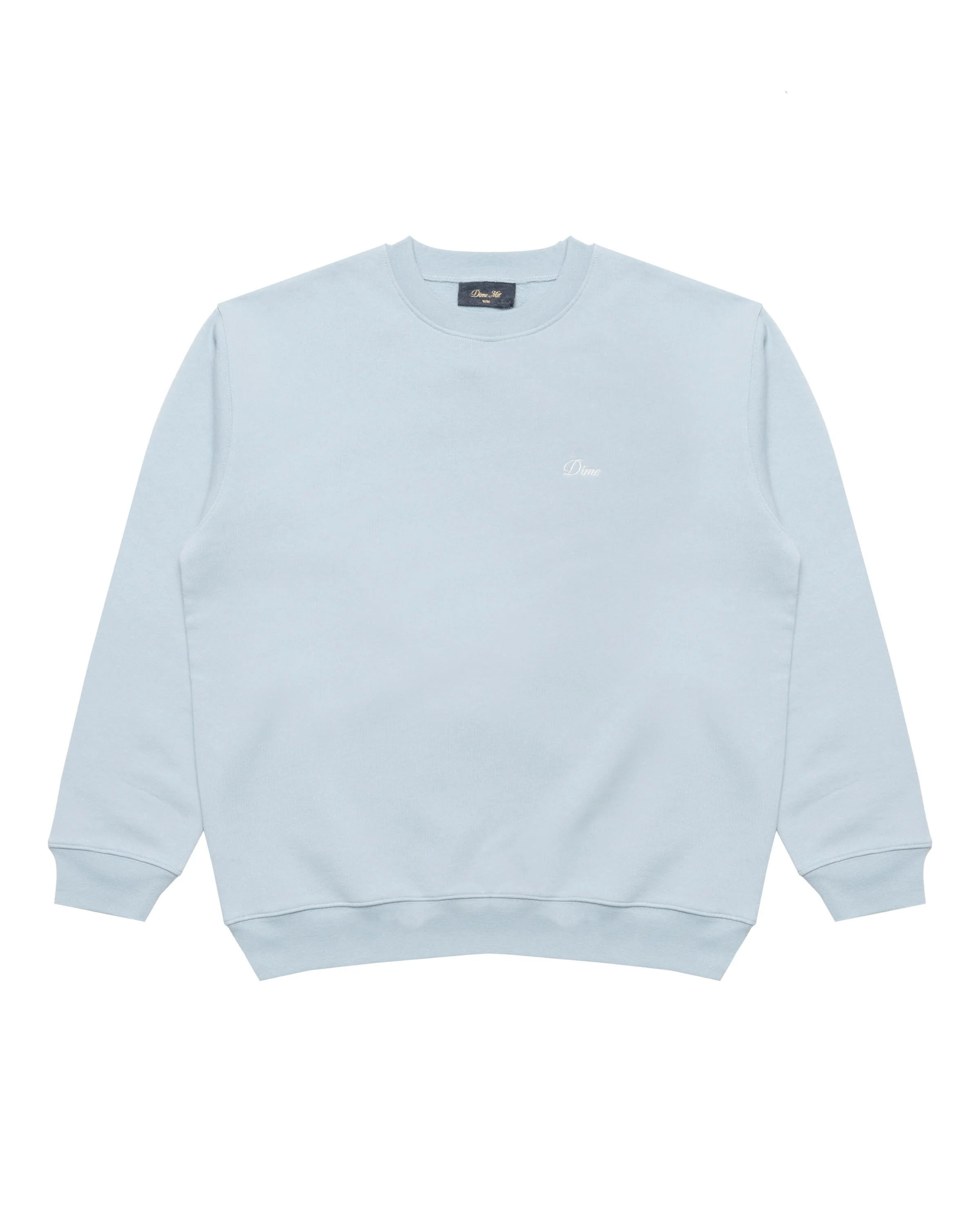 Dime Cursive Small Logo Crewneck