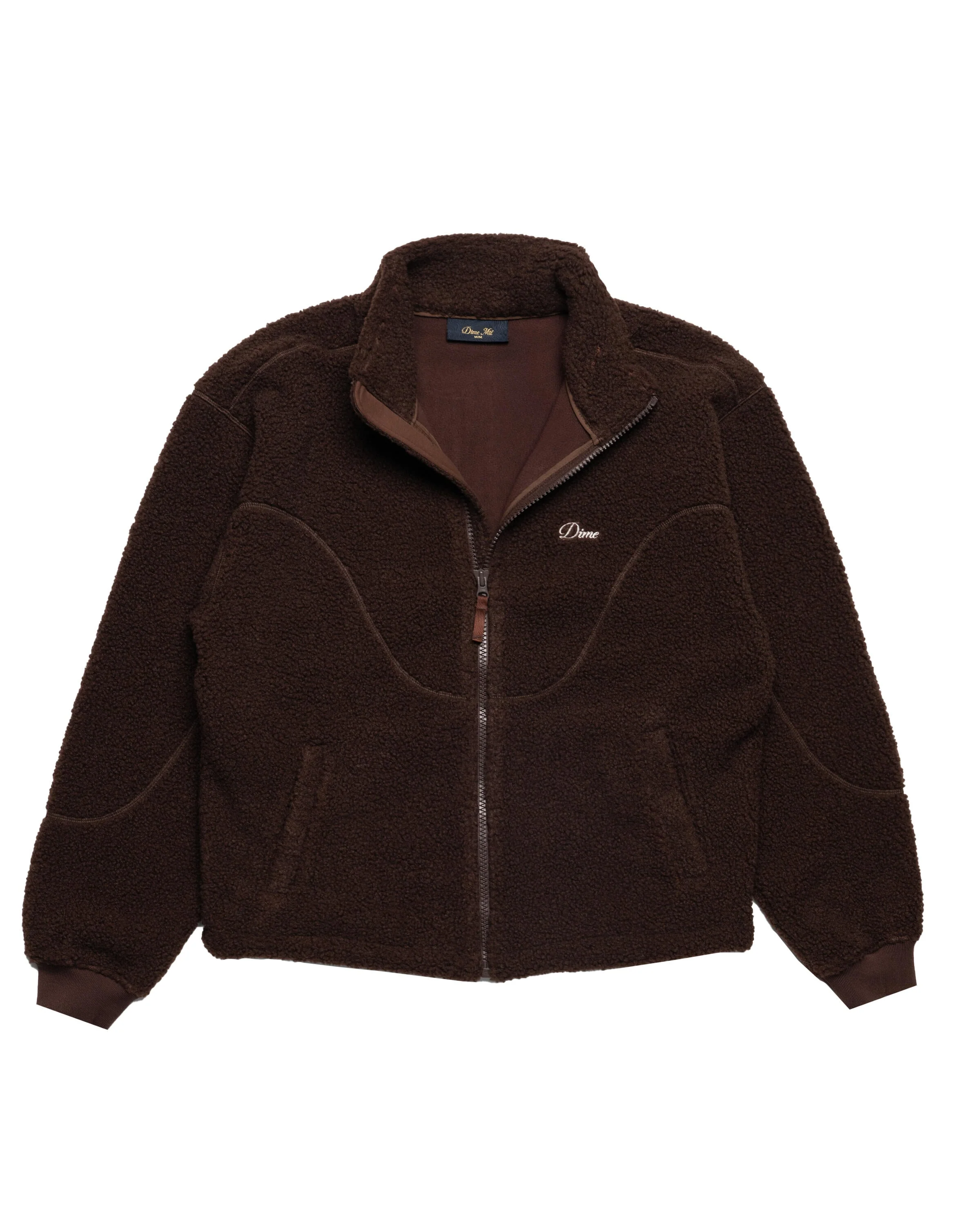 Dime Polar Fleece Sherpa Zip