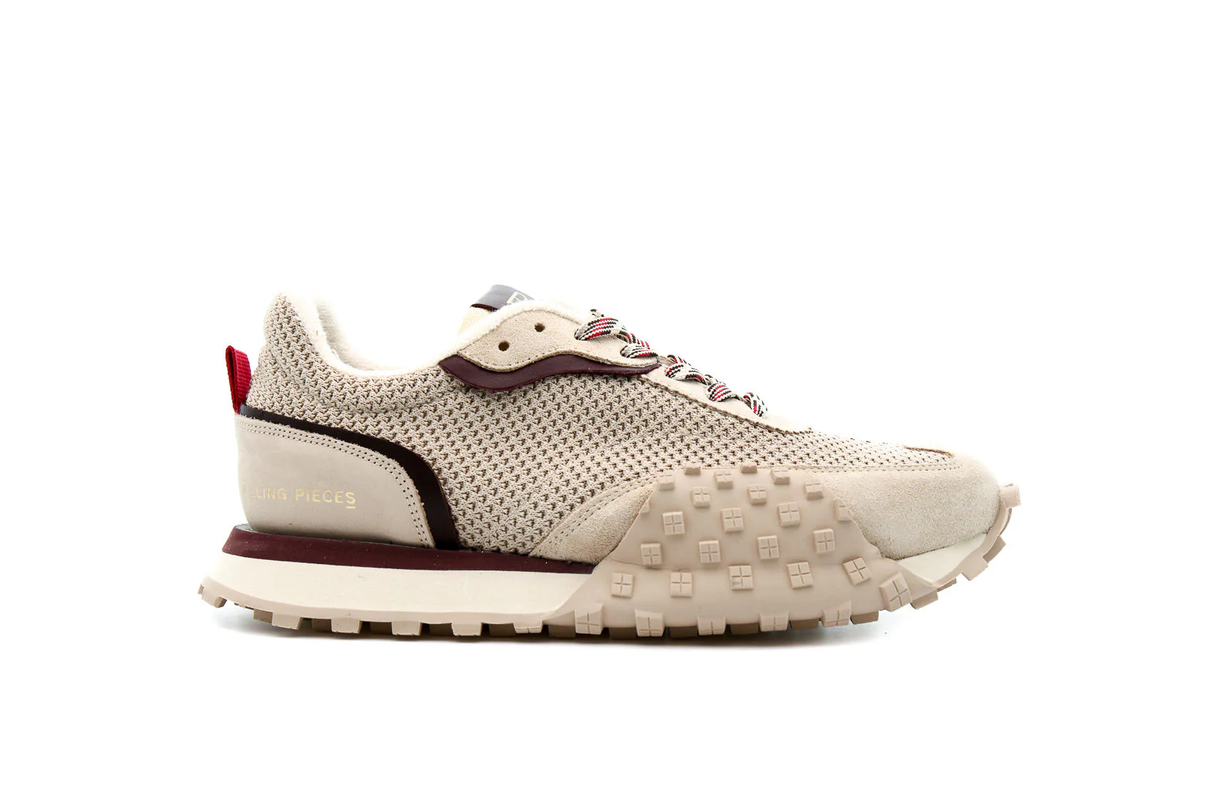 Filling Pieces CREASE RUNNER "WIND BEIGE"