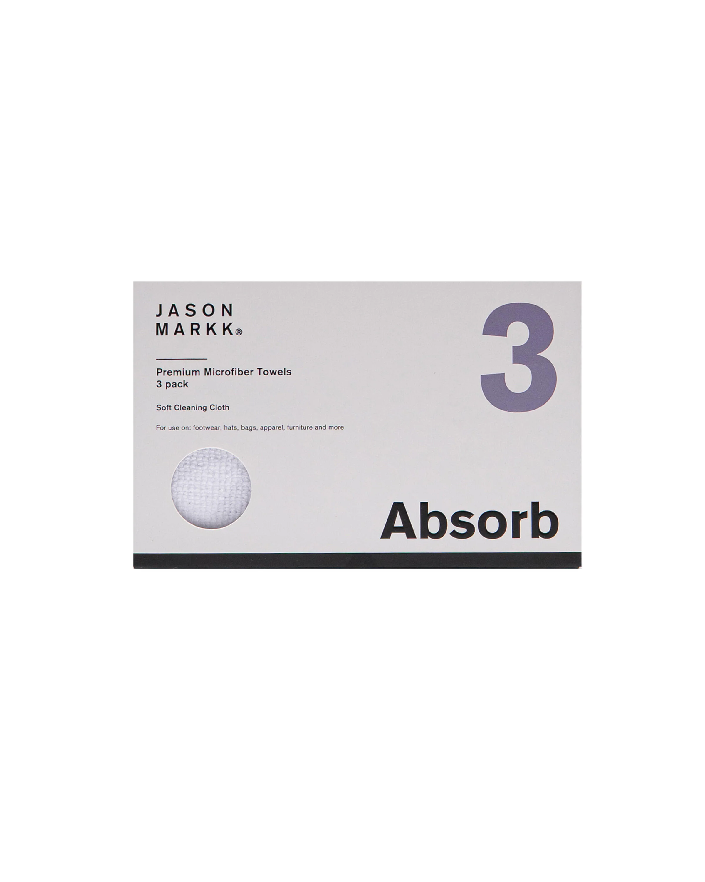 Jason Markk Premium Microfiber Towel 3 Pack