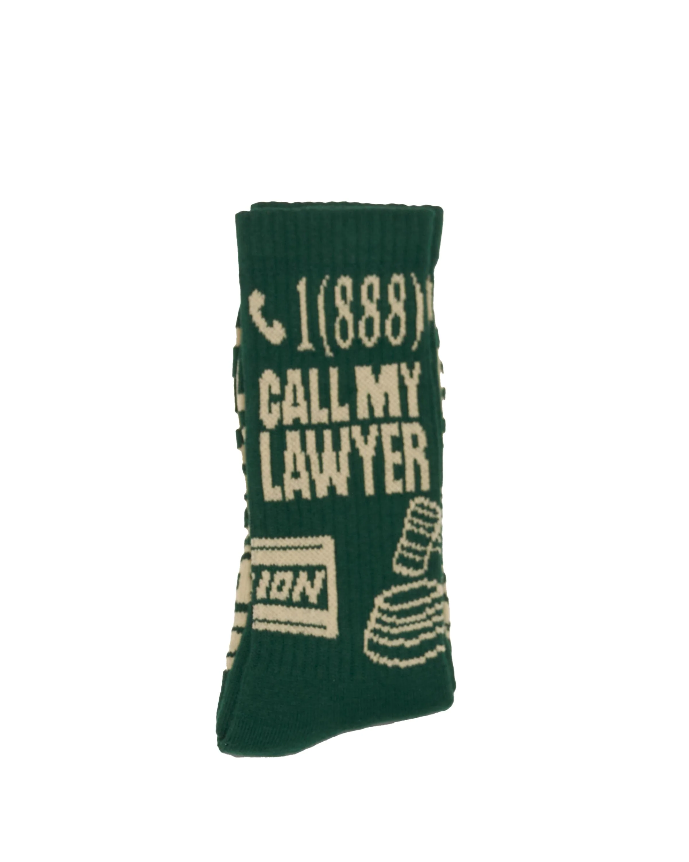 Market CALL MY LAWYER SOCKS