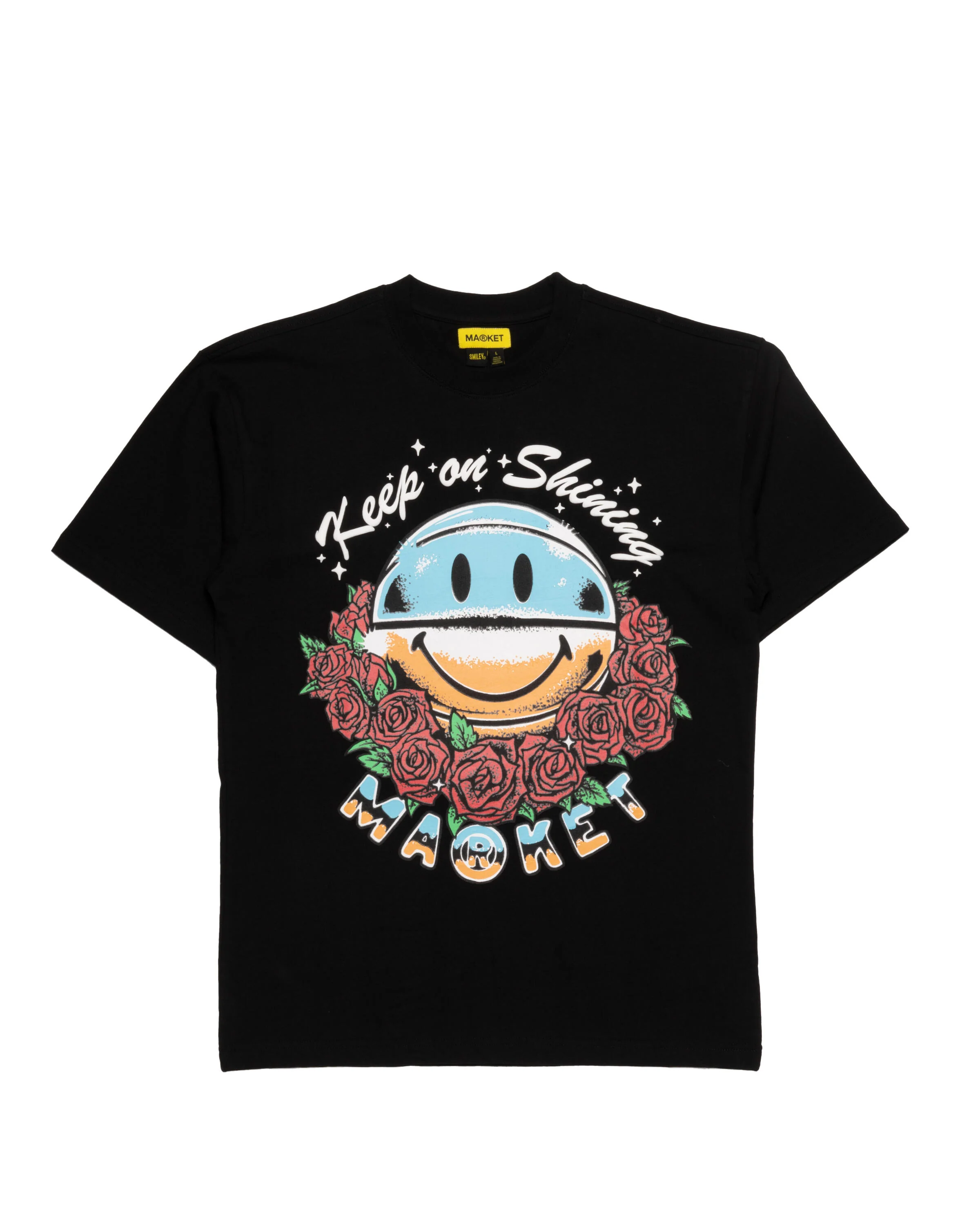 Market Smiley Keep On Shining T-Shirt