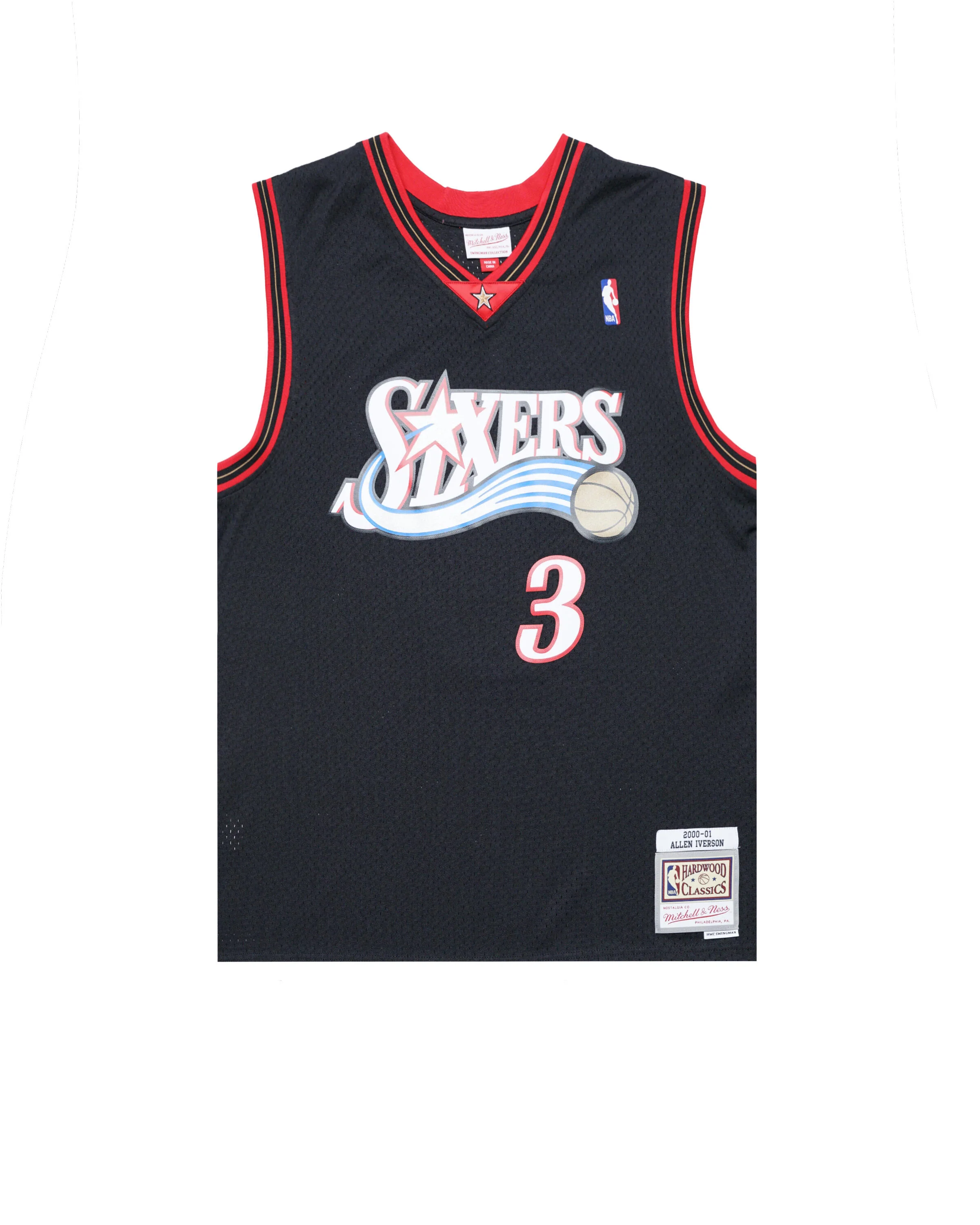 Mitchell & Ness NBA SWINGMAN JERSEY 2.0 - Philadelphia 76ERS 'A. IVERSON #3'