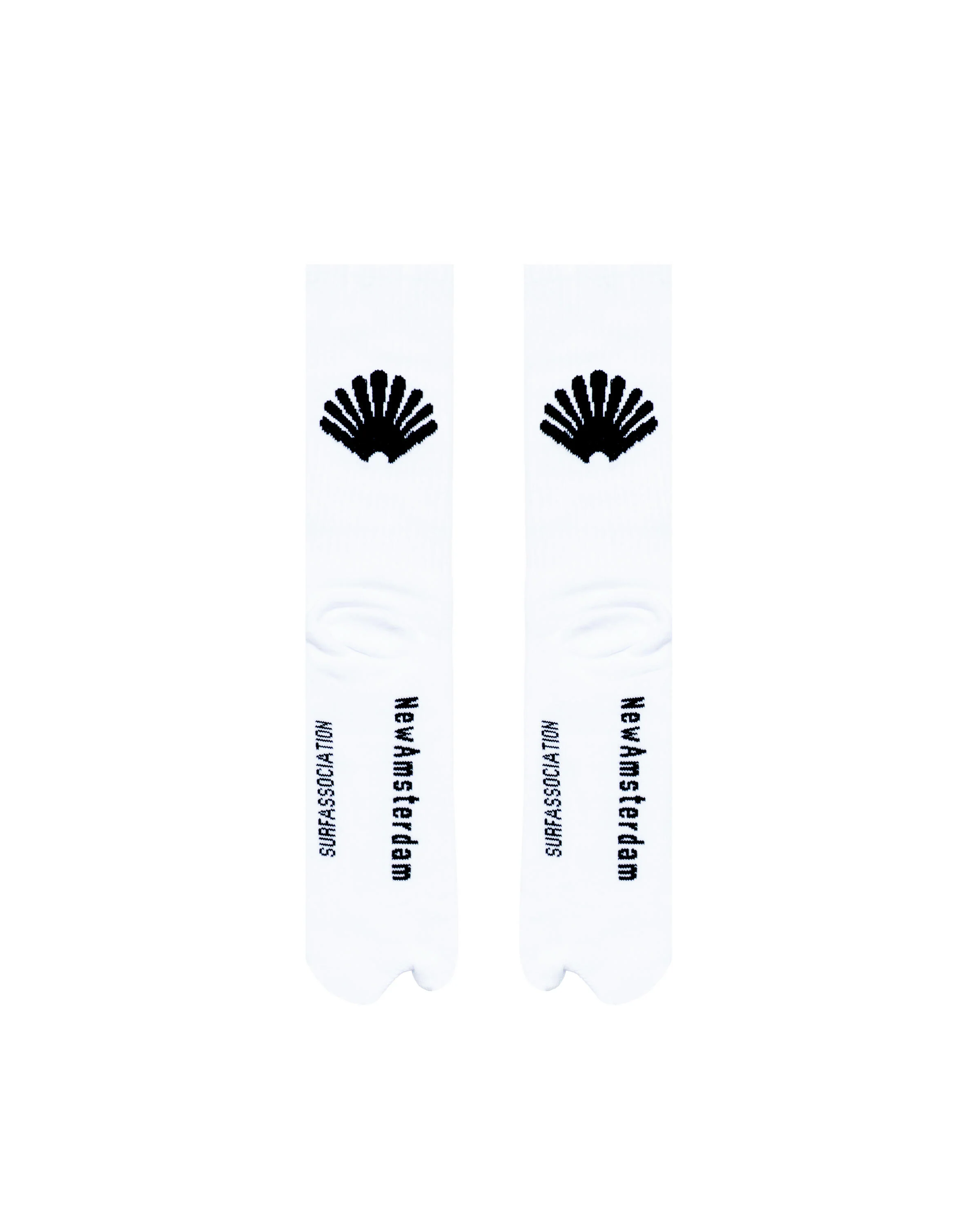 NEW AMSTERDAM SURF ASSOCIATION TABI LOGO SOCKS