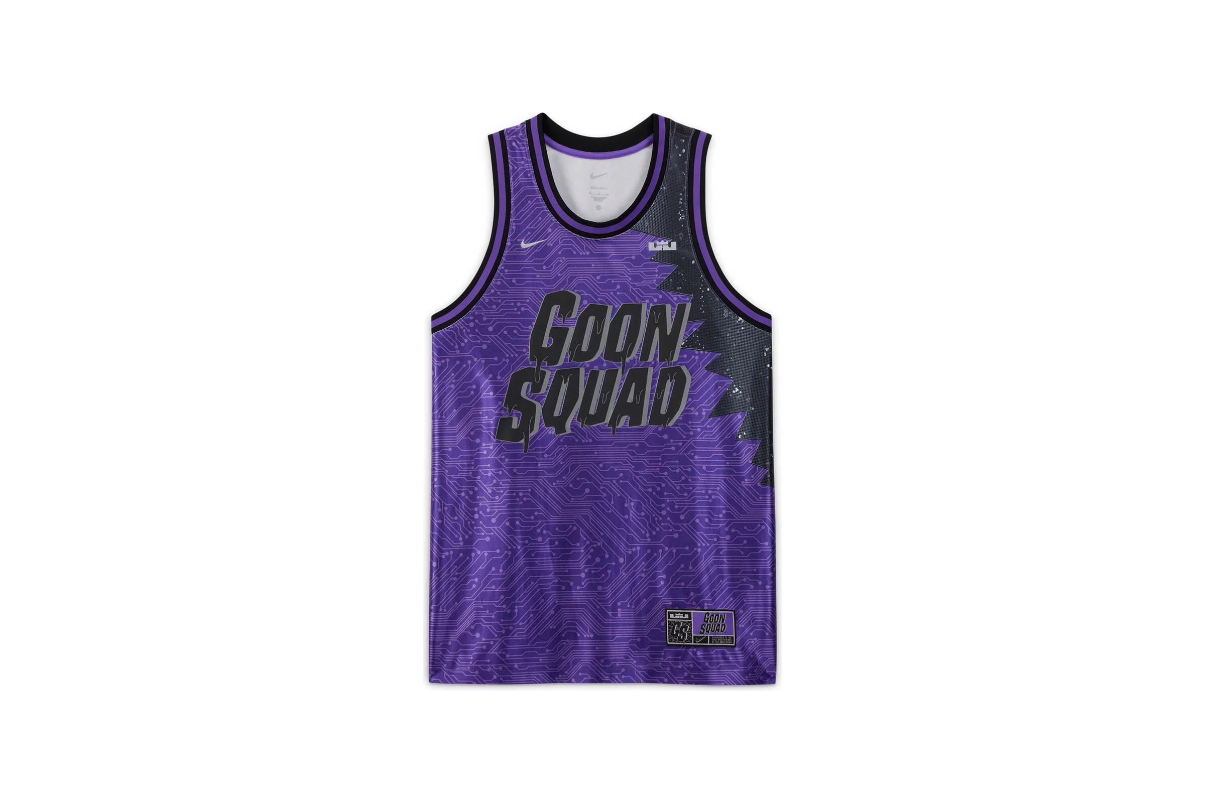 Nike LEBRON x SPACE JAM NEW LEGACY JERSEY "GOON SQUAD"