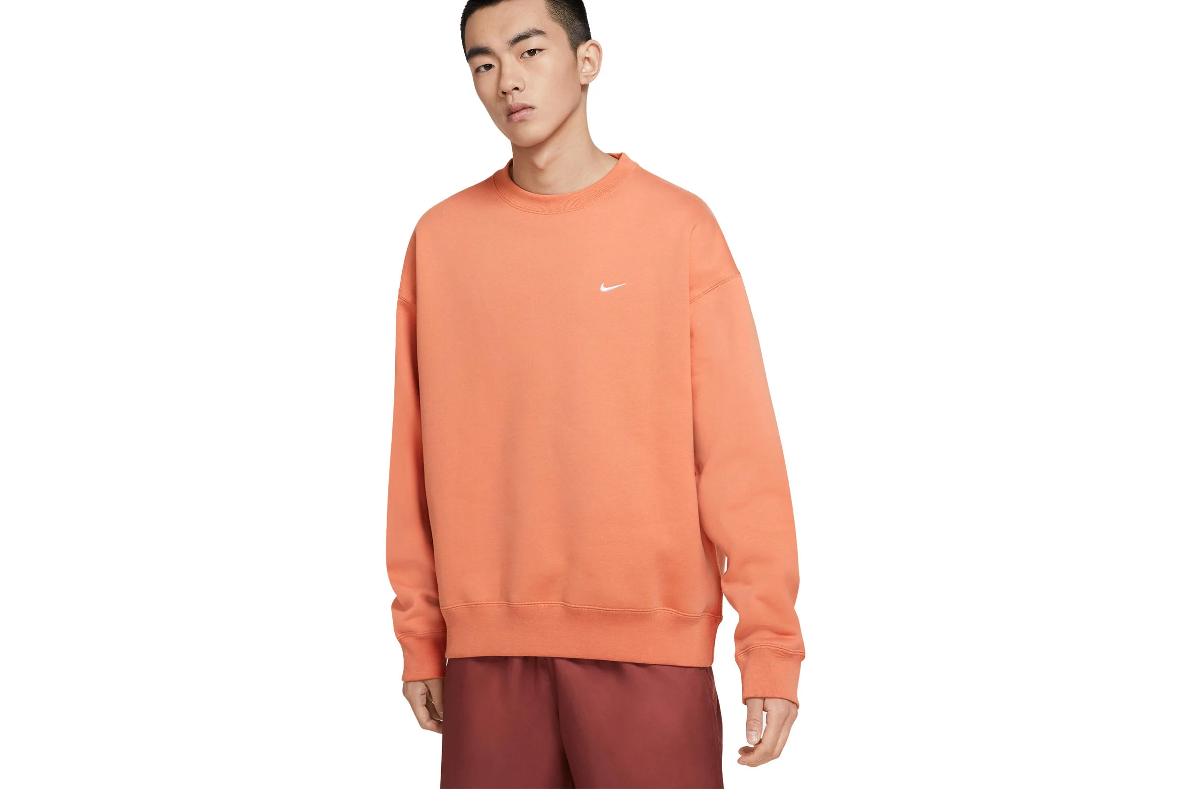 Nike NRG CREW FLC "HEALING ORANGE"