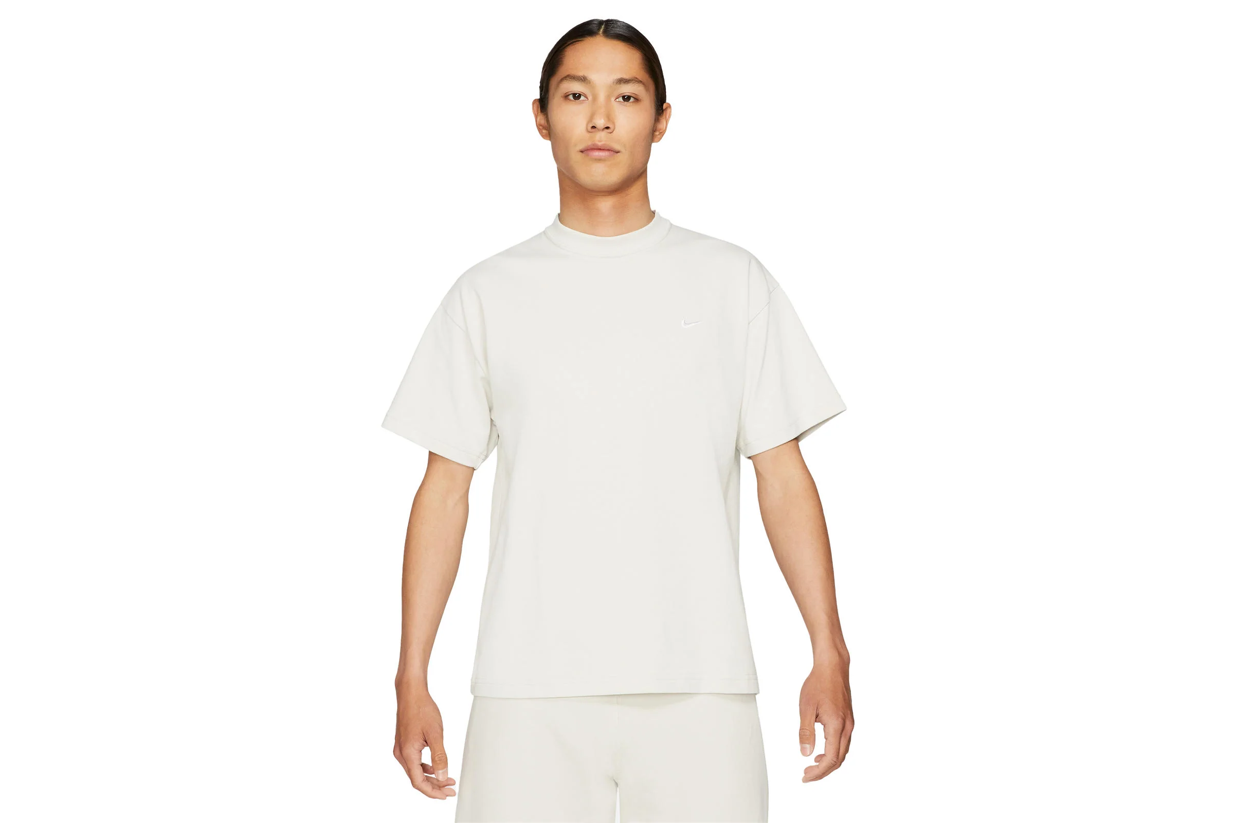 Nike NRG SOLOSWOOSH TEE "LIGHT BONE"