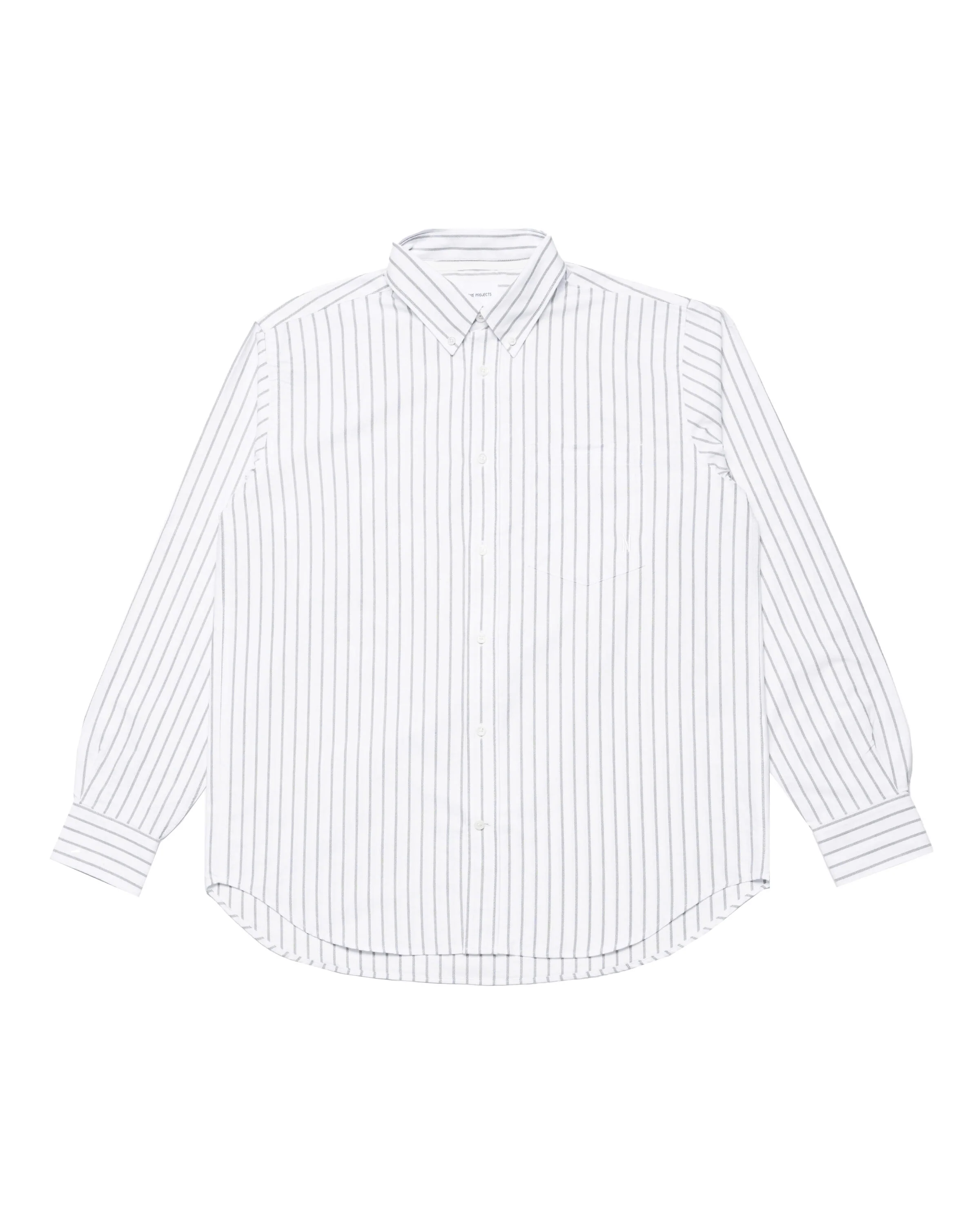Norse Projects Algot Oxford Monogram Shirt