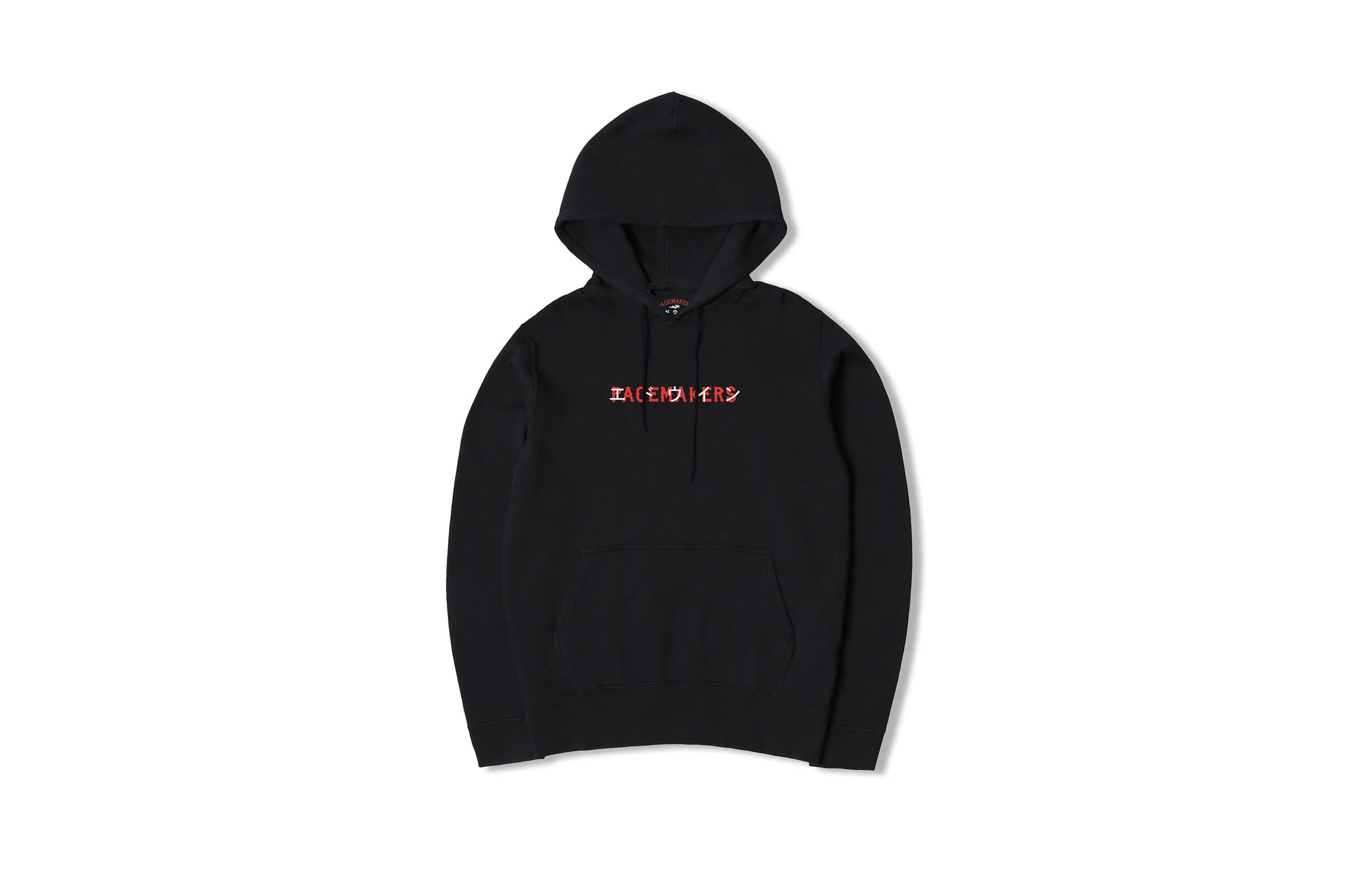 Pacemaker x EDWIN EAGLE HOODIE "BLACK"