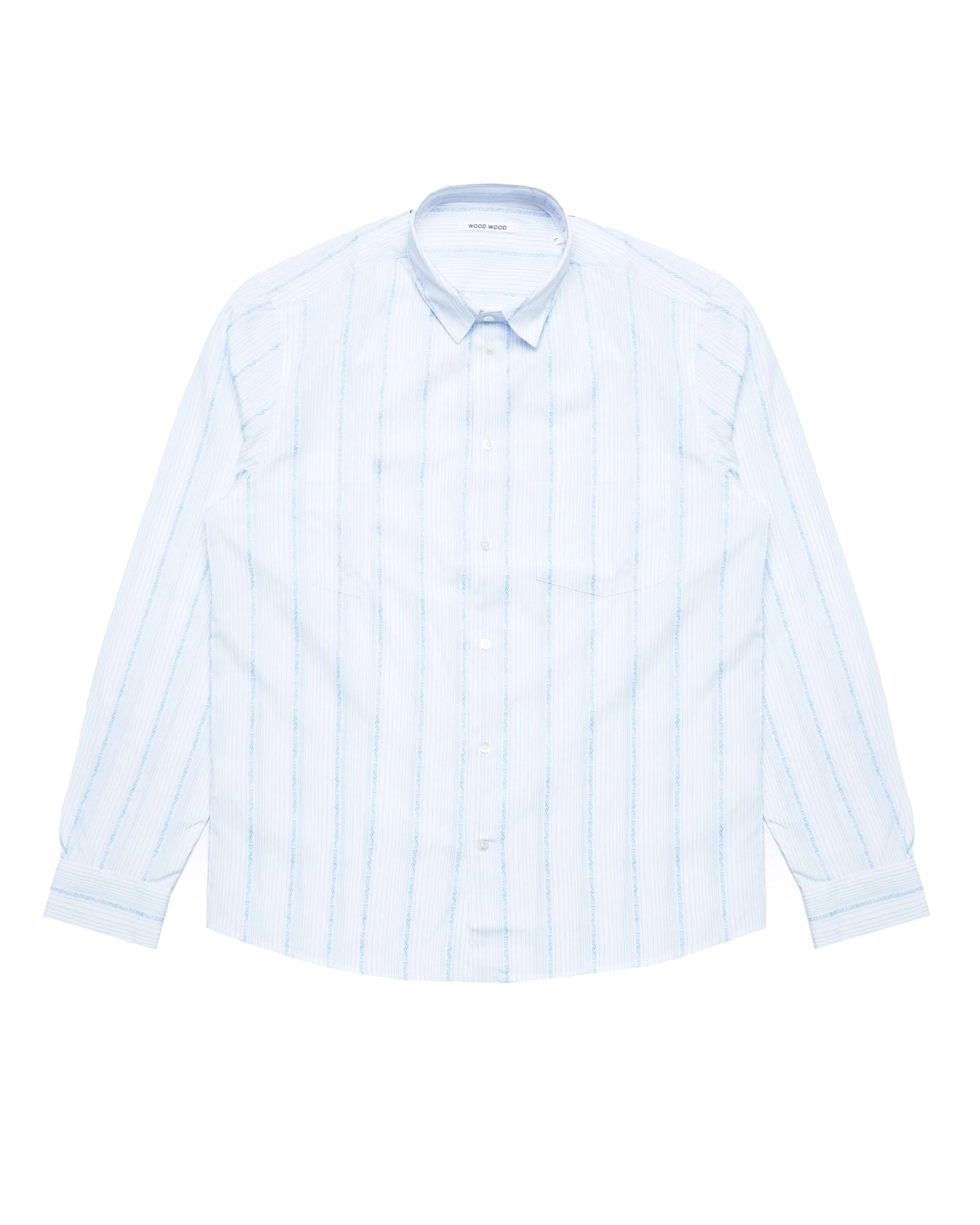 Wood Wood Timothy jaquard shirt