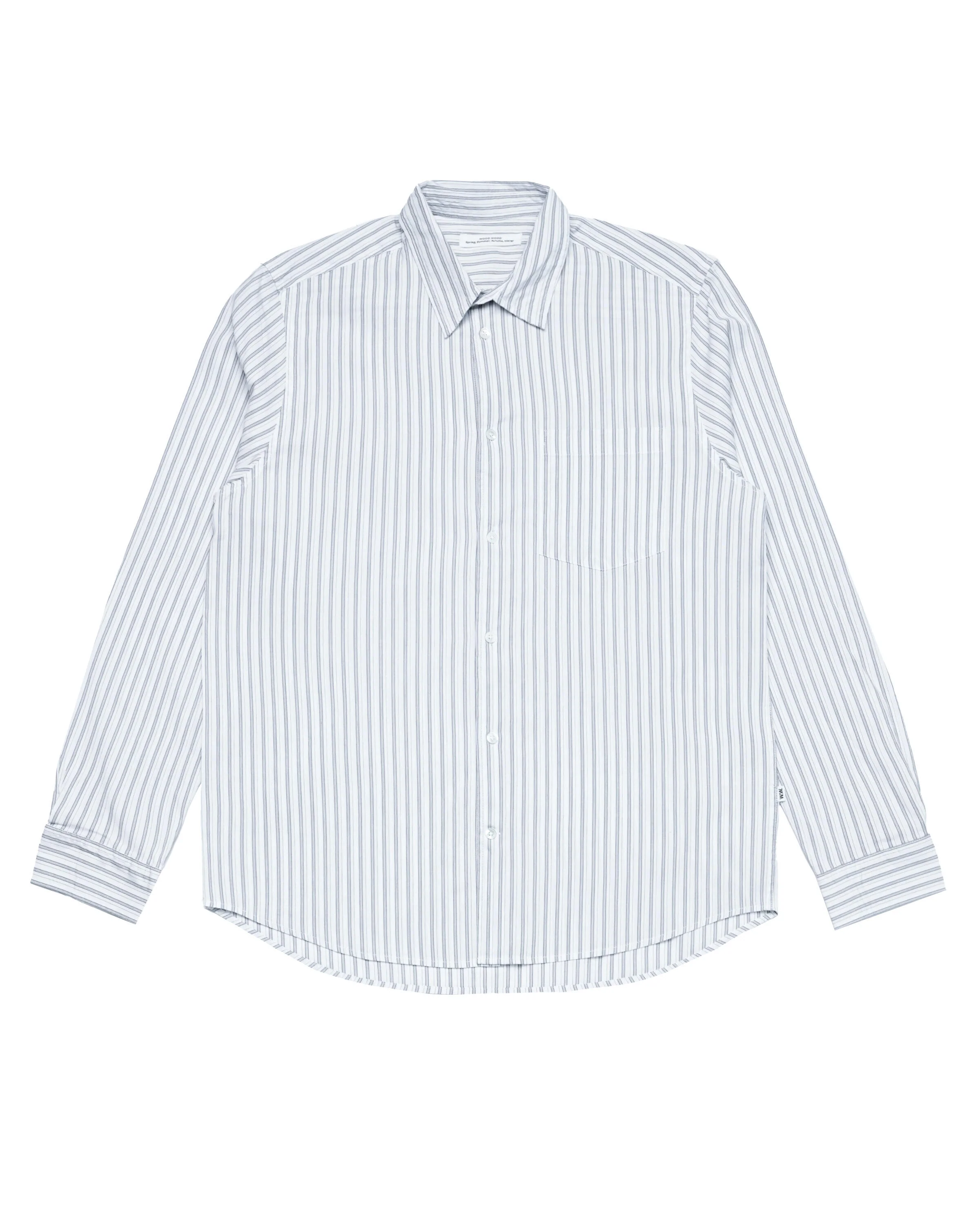 Wood Wood Timothy Paper Poplin Shirt